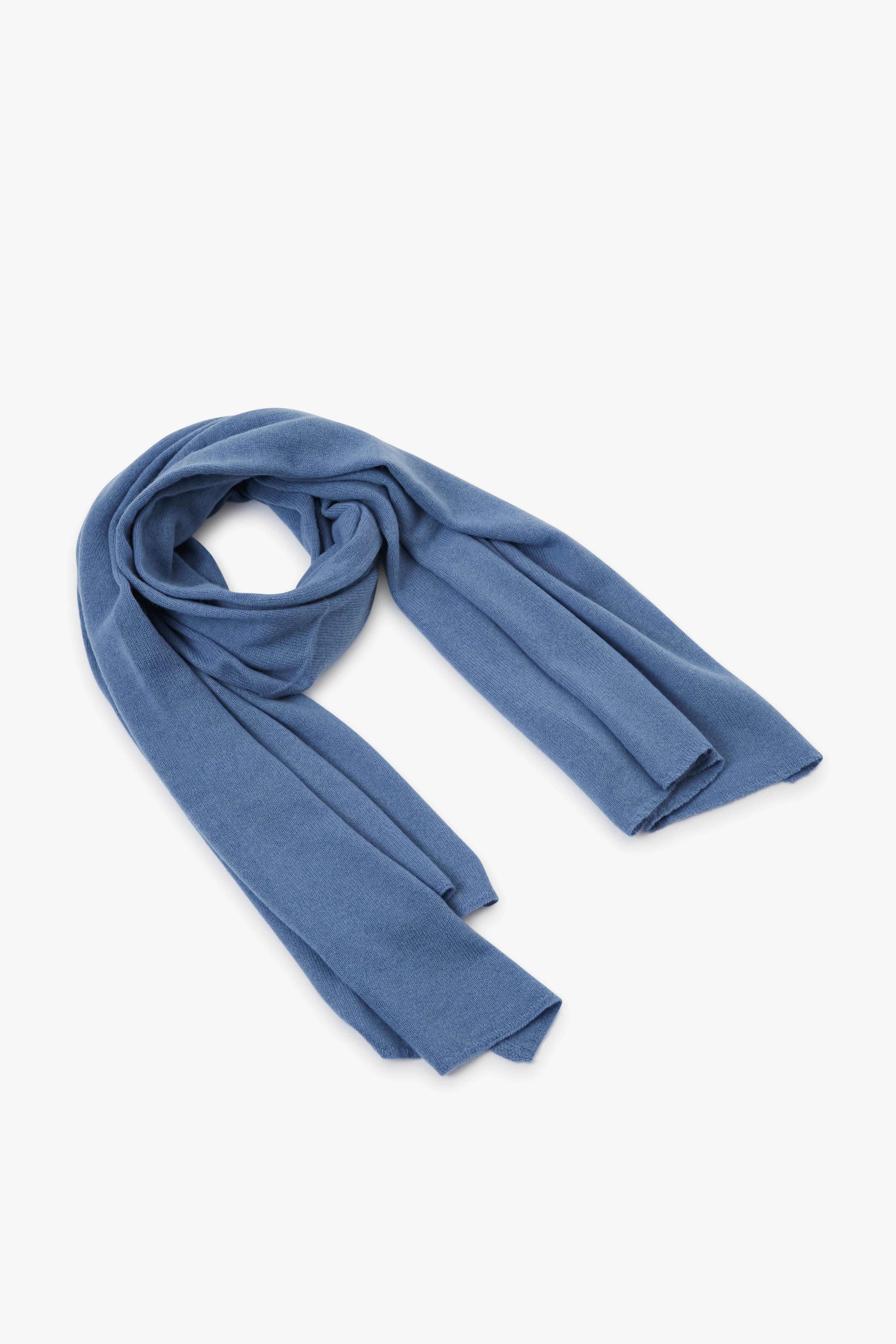 Exclusive Light Blue Cashmere Travel Wrap-Charming Tale Store