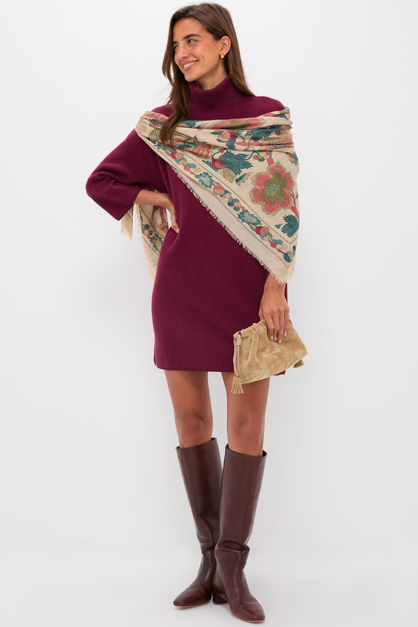 Cranberry Vivianne Dress-Charming Tale Store