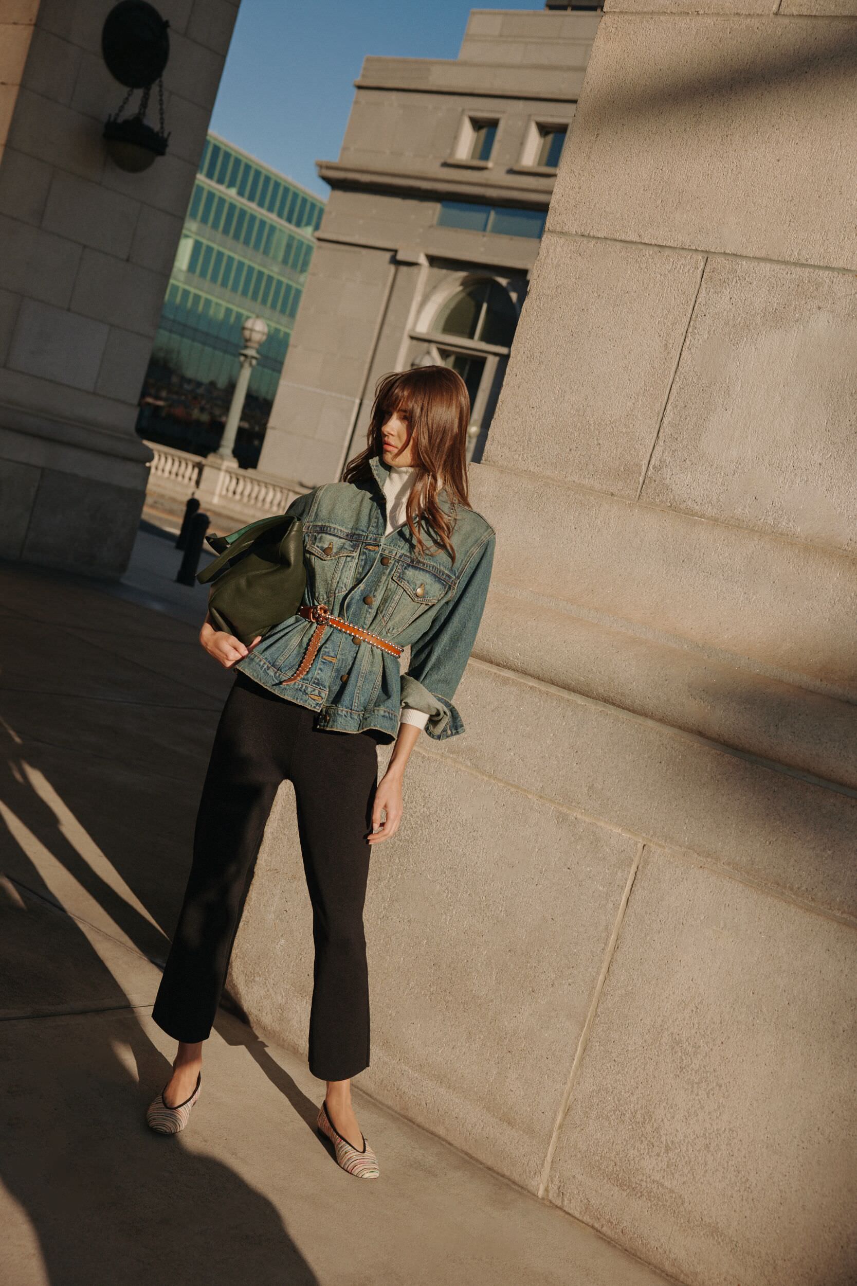 Cargo Wash The Slouchy Jean Jacket-Charming Tale Store