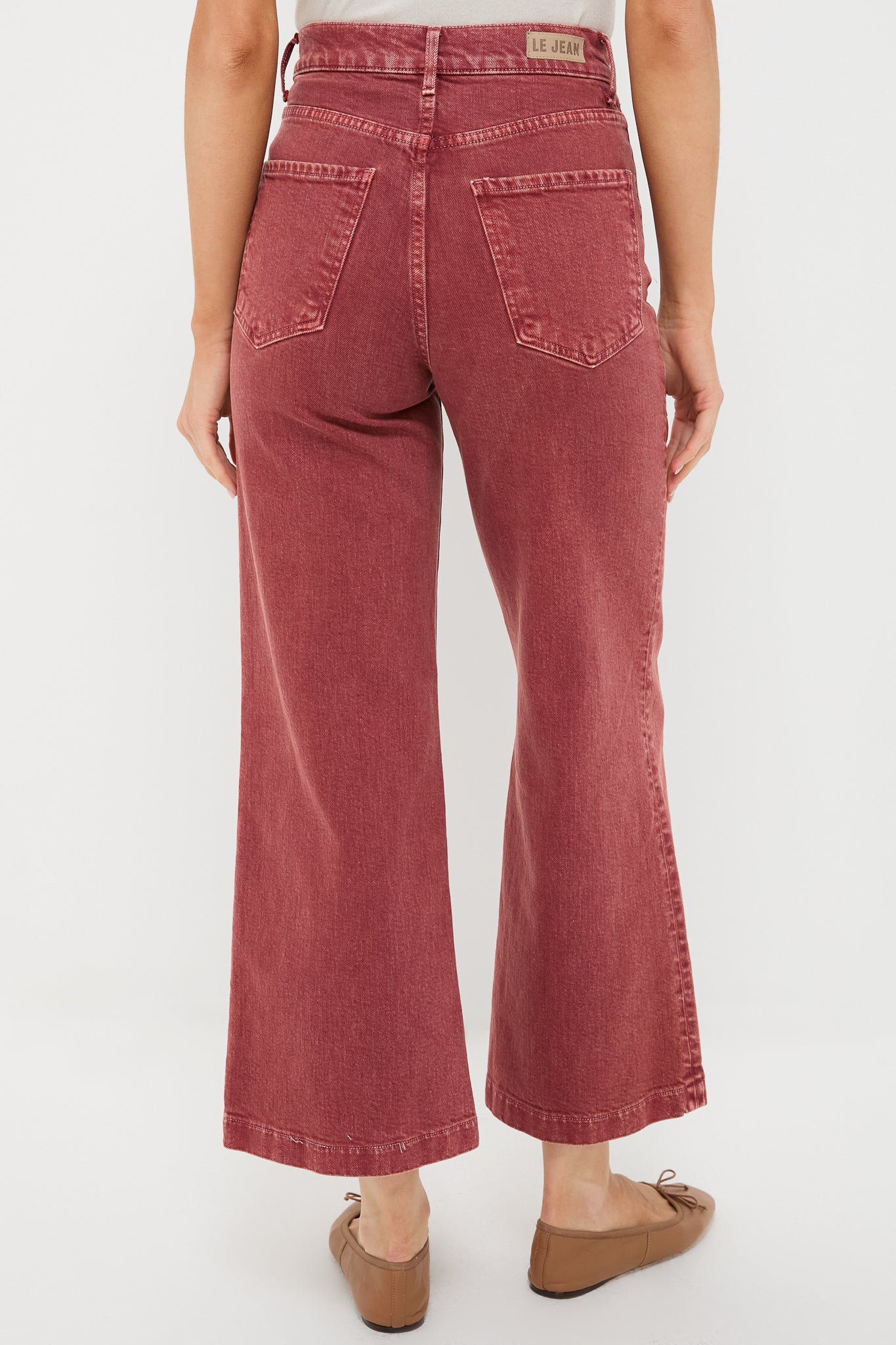 Sandwashed Spice Virginia Wideleg Ankle-Charming Tale Store