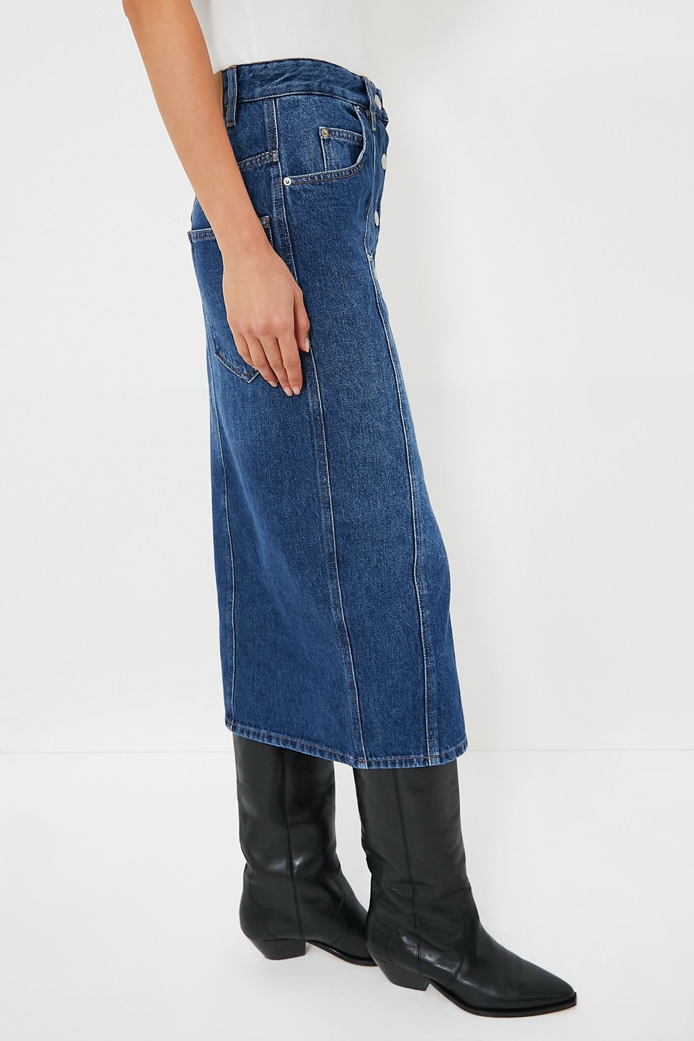 Blue Vandy Skirt-Charming Tale Store