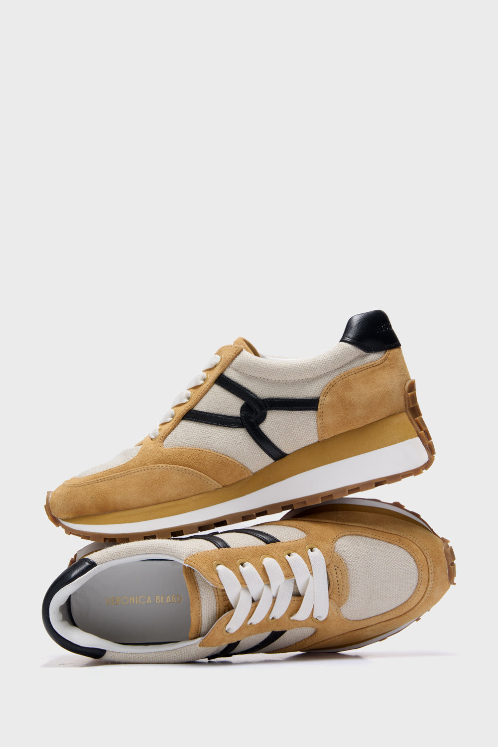 Ecru Valentina Sneakers-Charming Tale Store