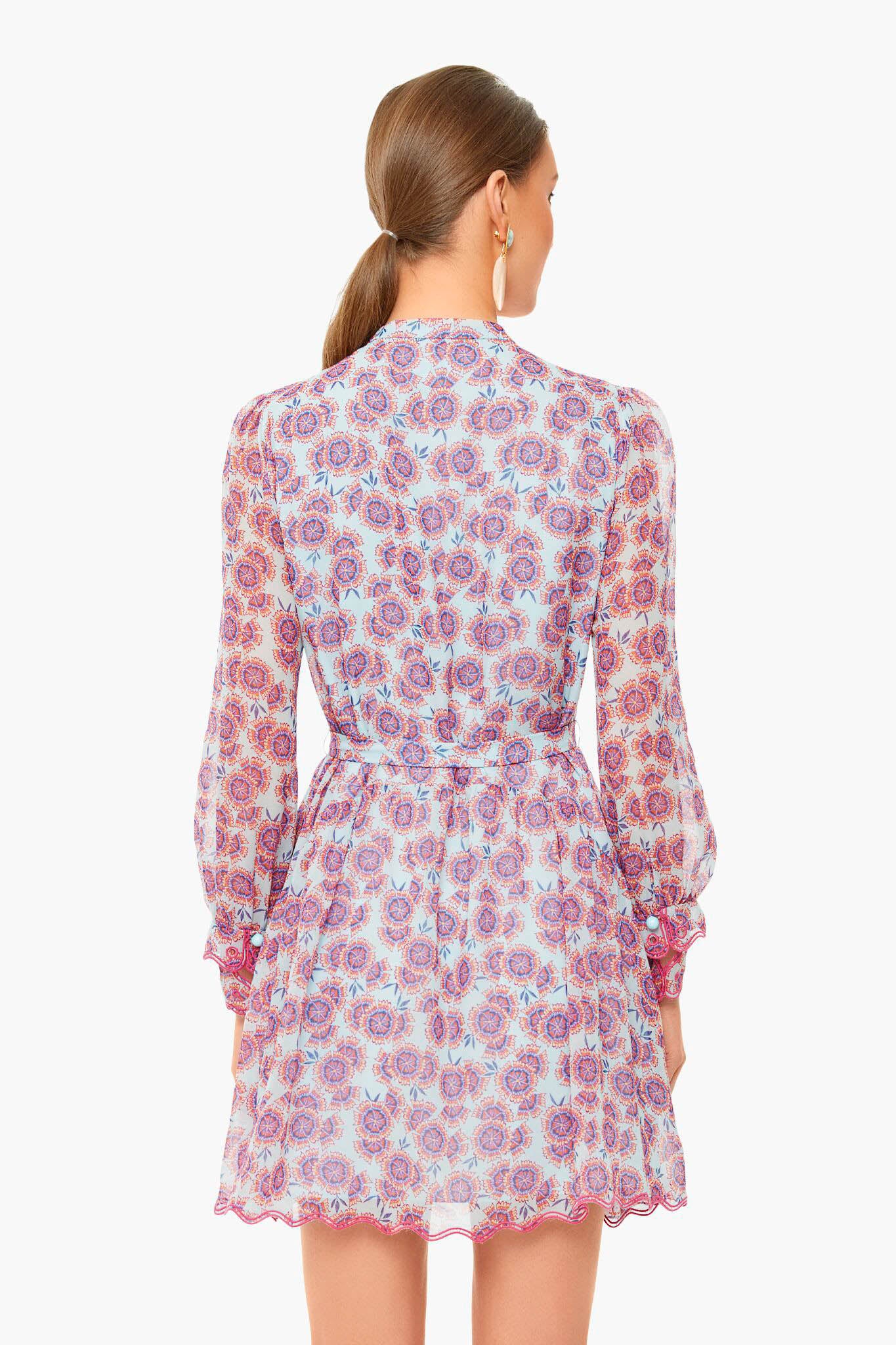 Dragonfruit Tilly Ruffle Eyelet Dress-Charming Tale Store