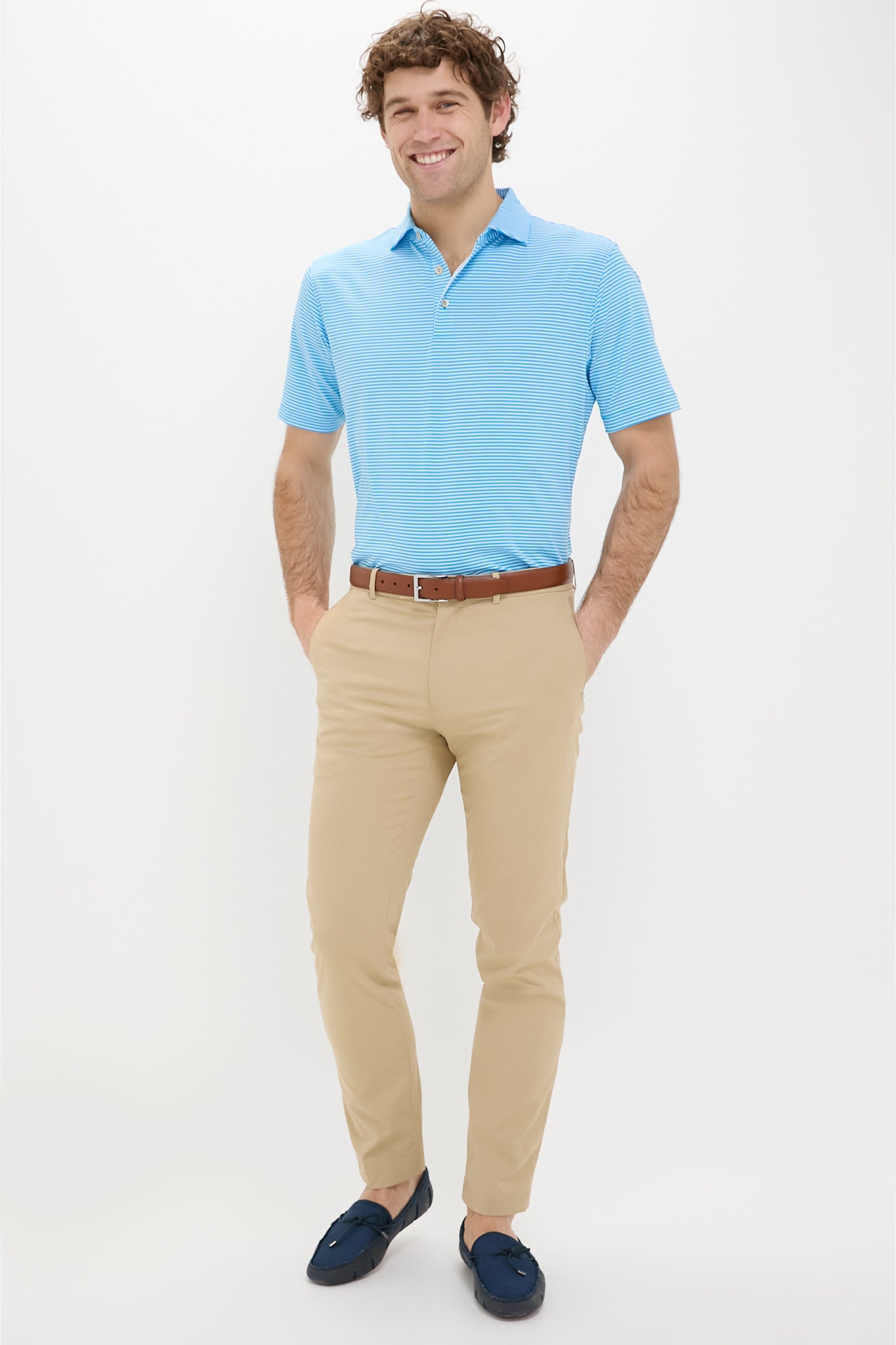 Riverbed Hales Performance Jersey Polo-Charming Tale Store