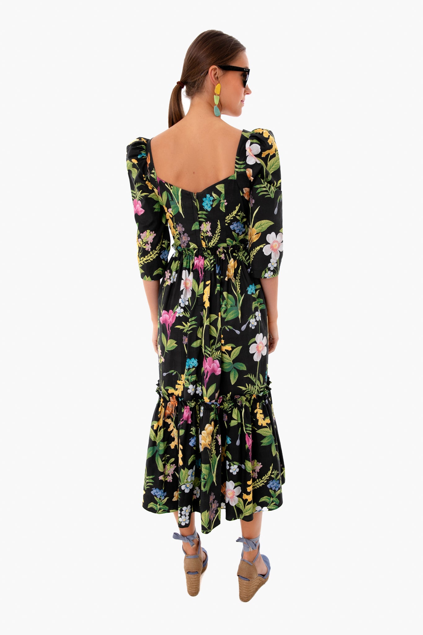 Hudson Black Blue Hill Dress-Charming Tale Store