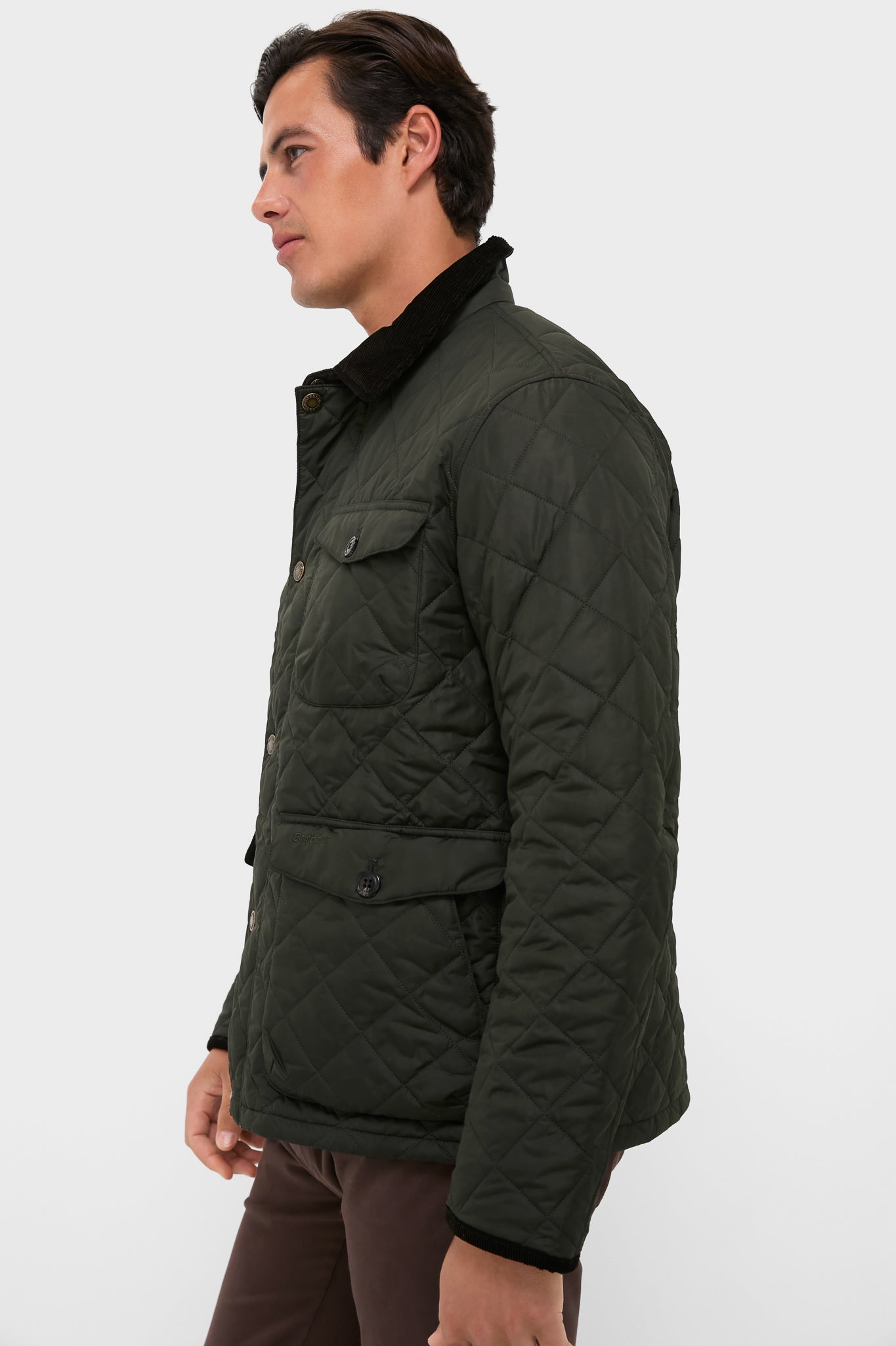 Sage Hornby Quilted Jacket-Charming Tale Store