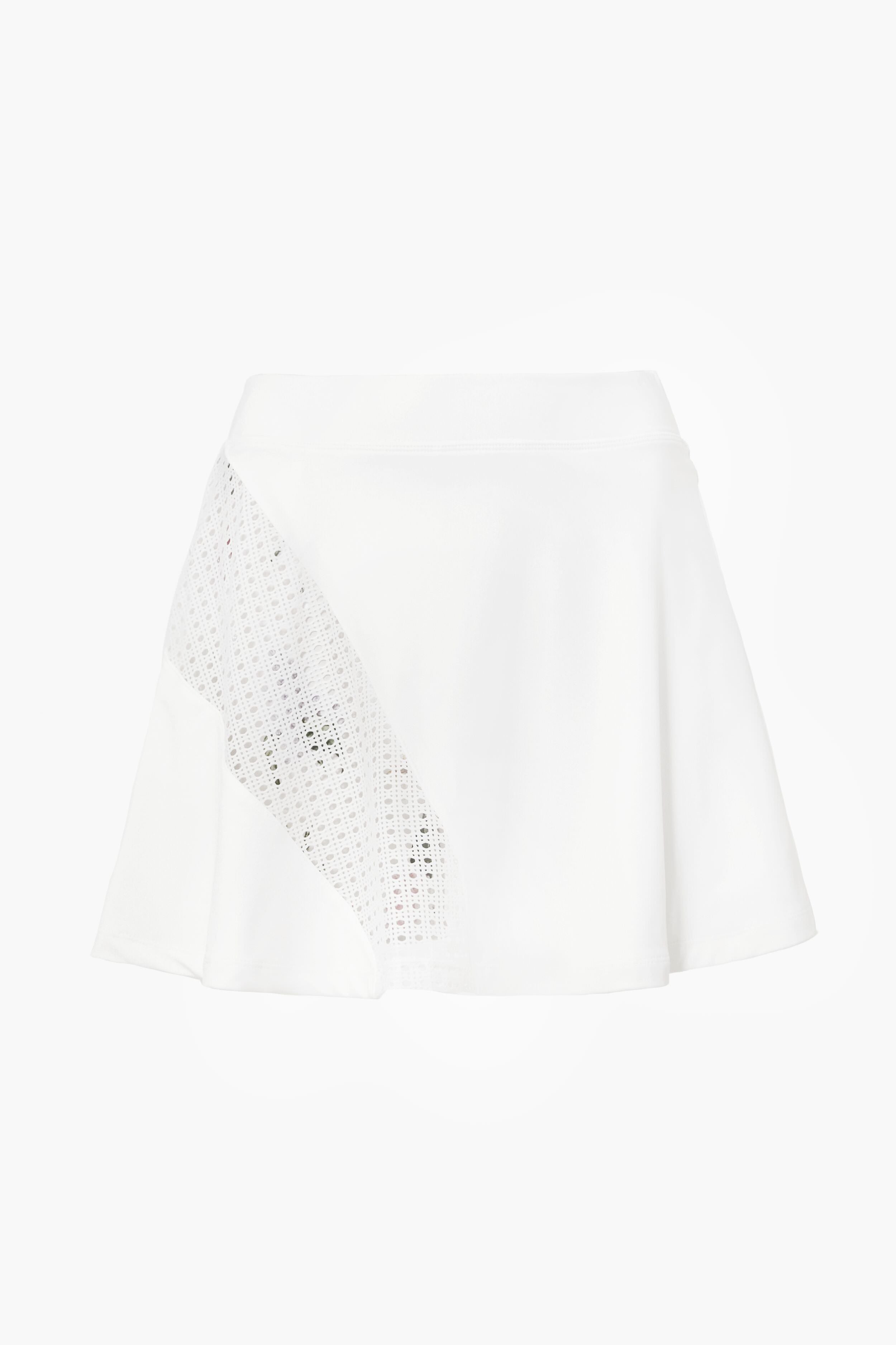 White and Fresh Buds 15 Inch Naomi Tennis Skirt-Charming Tale Store