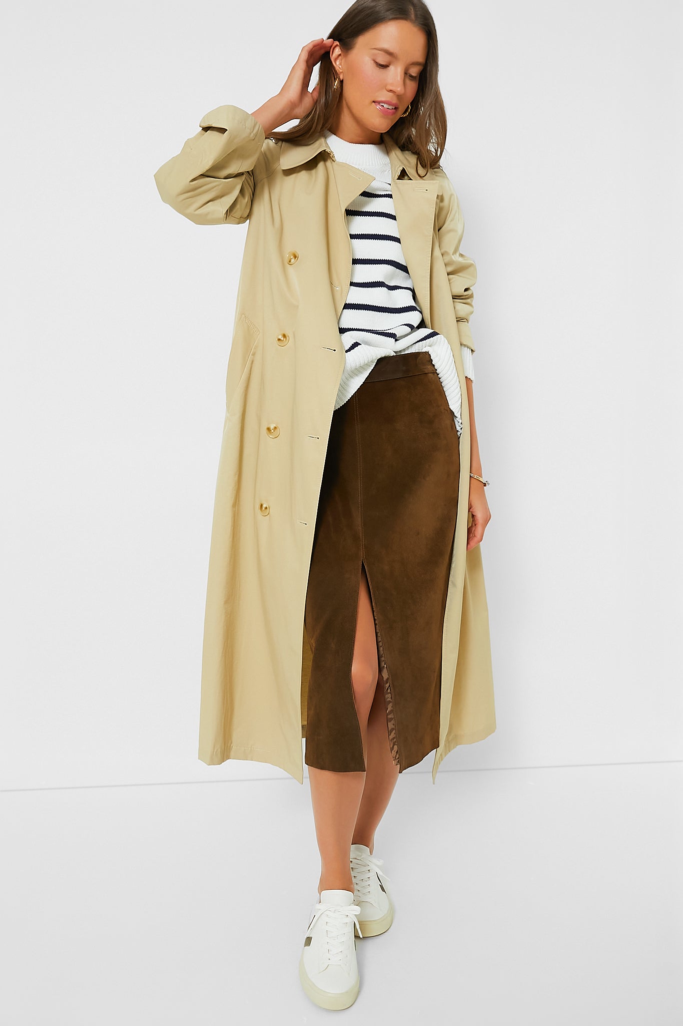 Camel Dayna Skirt-Charming Tale Store