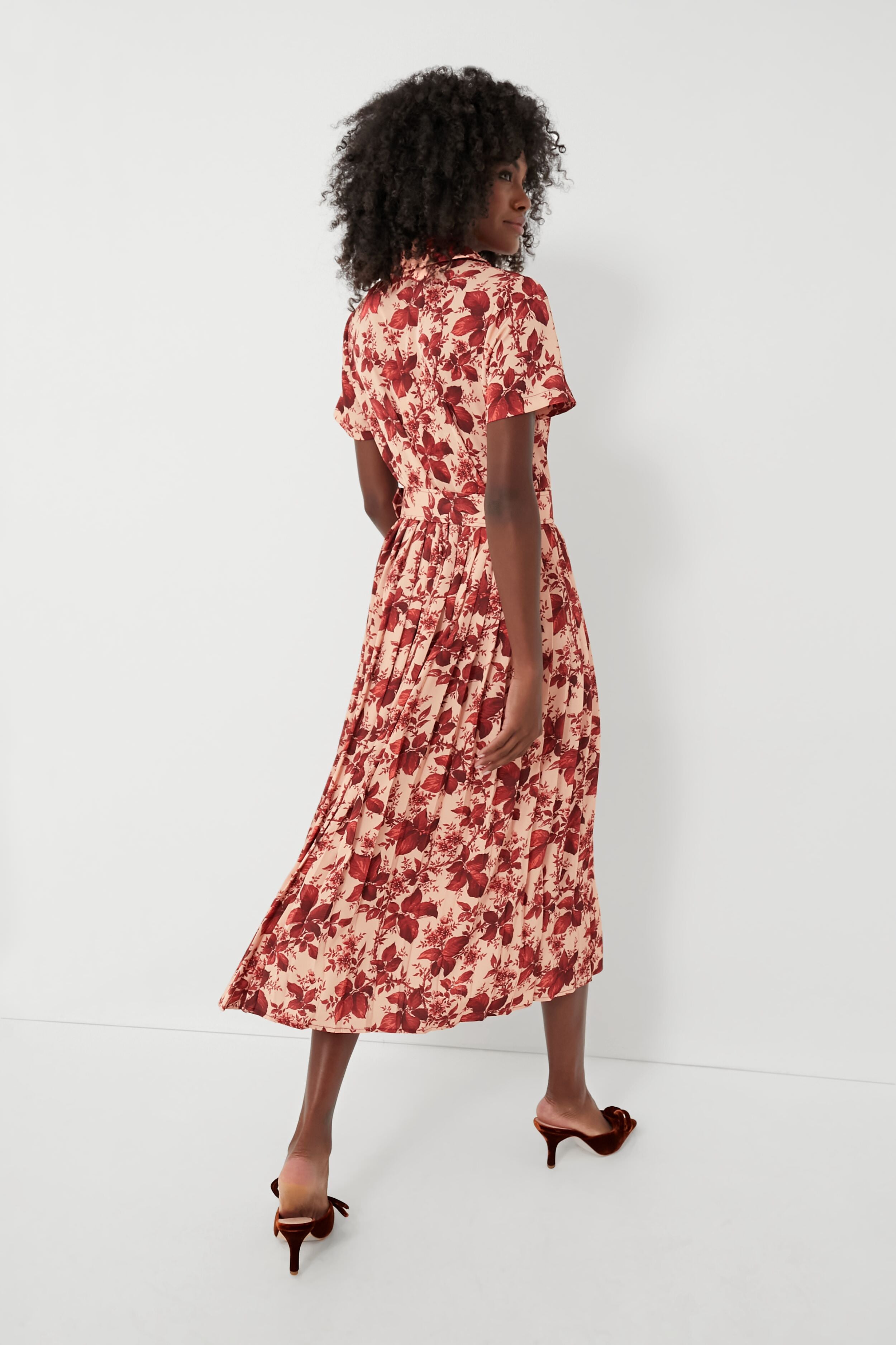 Flowering Dogwood Azzurra Dress-Charming Tale Store