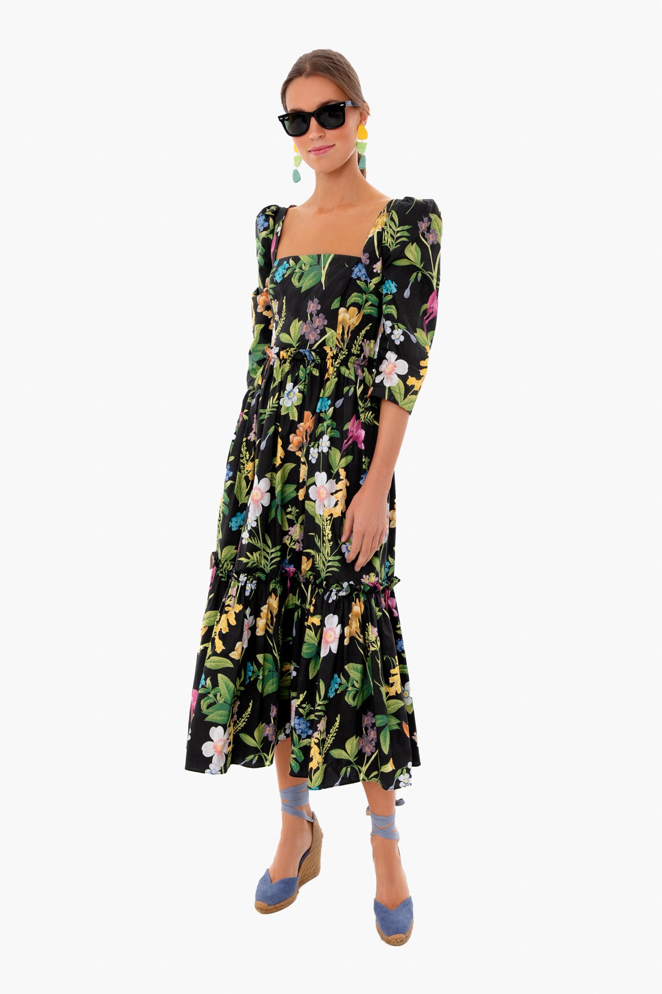 Hudson Black Blue Hill Dress-Charming Tale Store