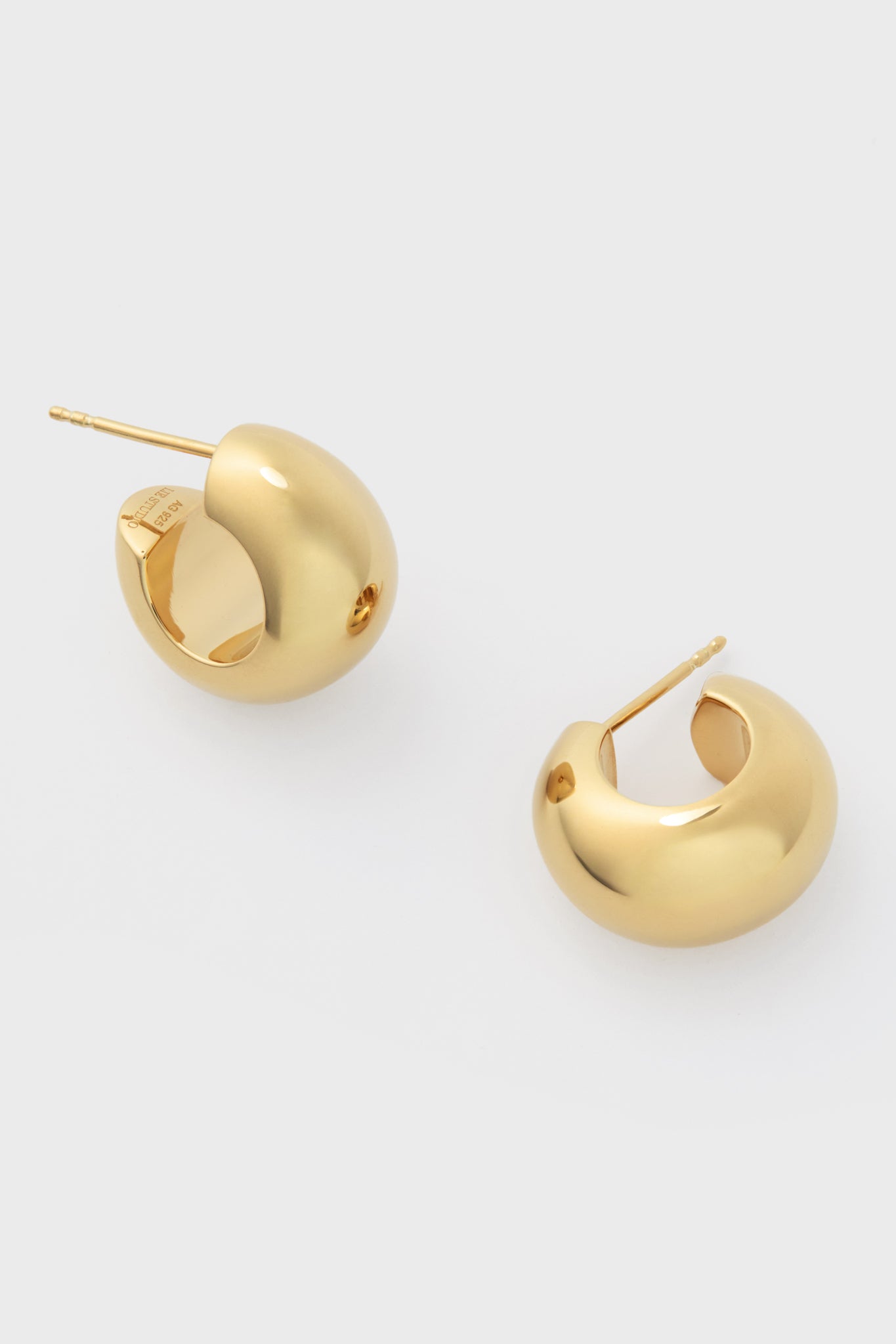 Gold Simone Earrings-Charming Tale Store
