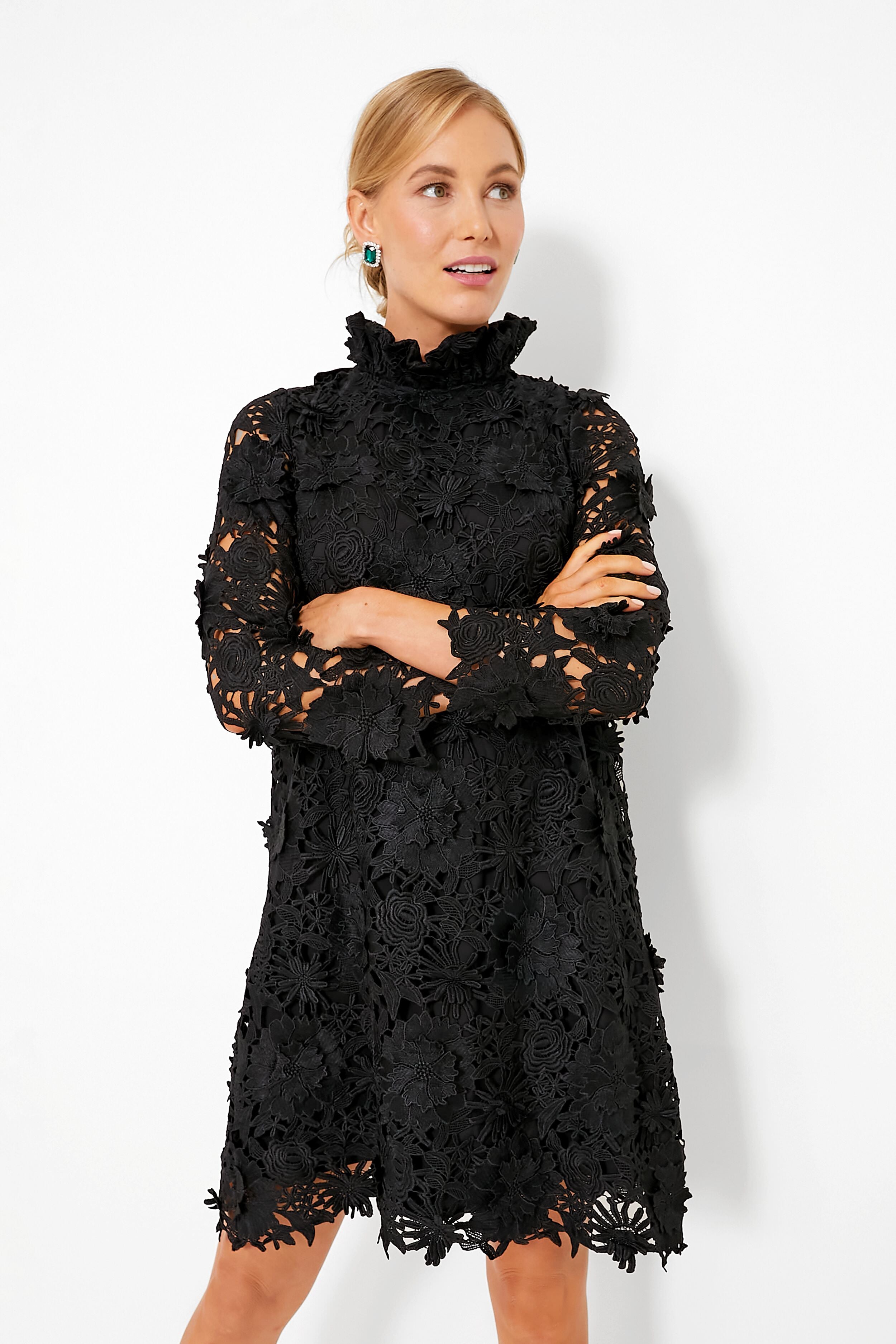 Guipure Lace Daphne Dress-Charming Tale Store