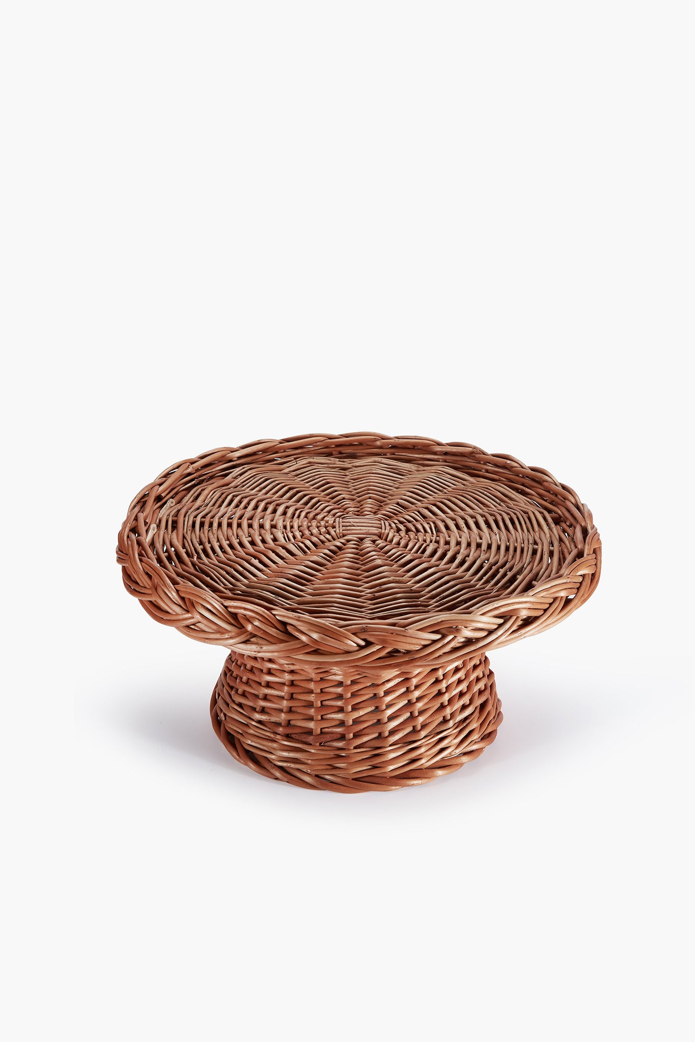 Wicker Cake Stand-Charming Tale Store