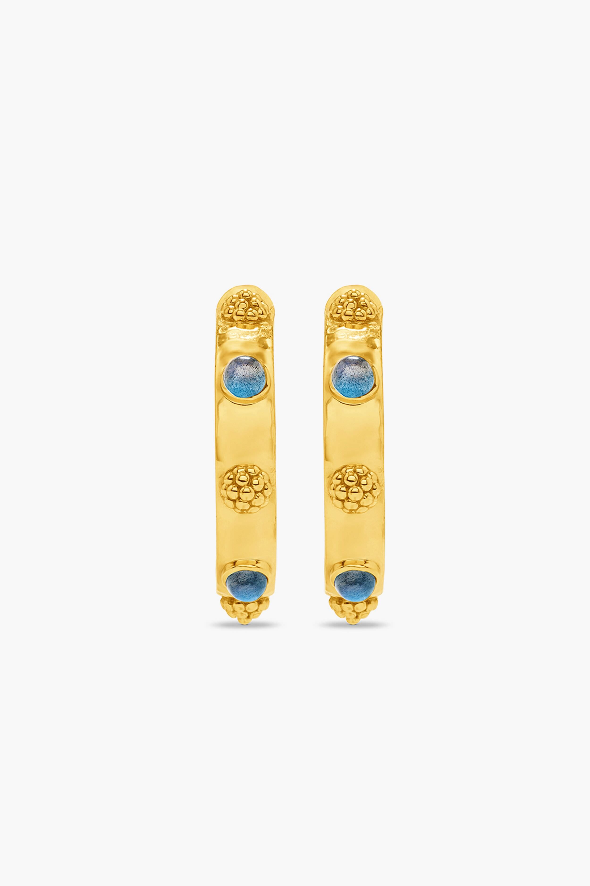 Cleopatra Hoop Earrings-Charming Tale Store