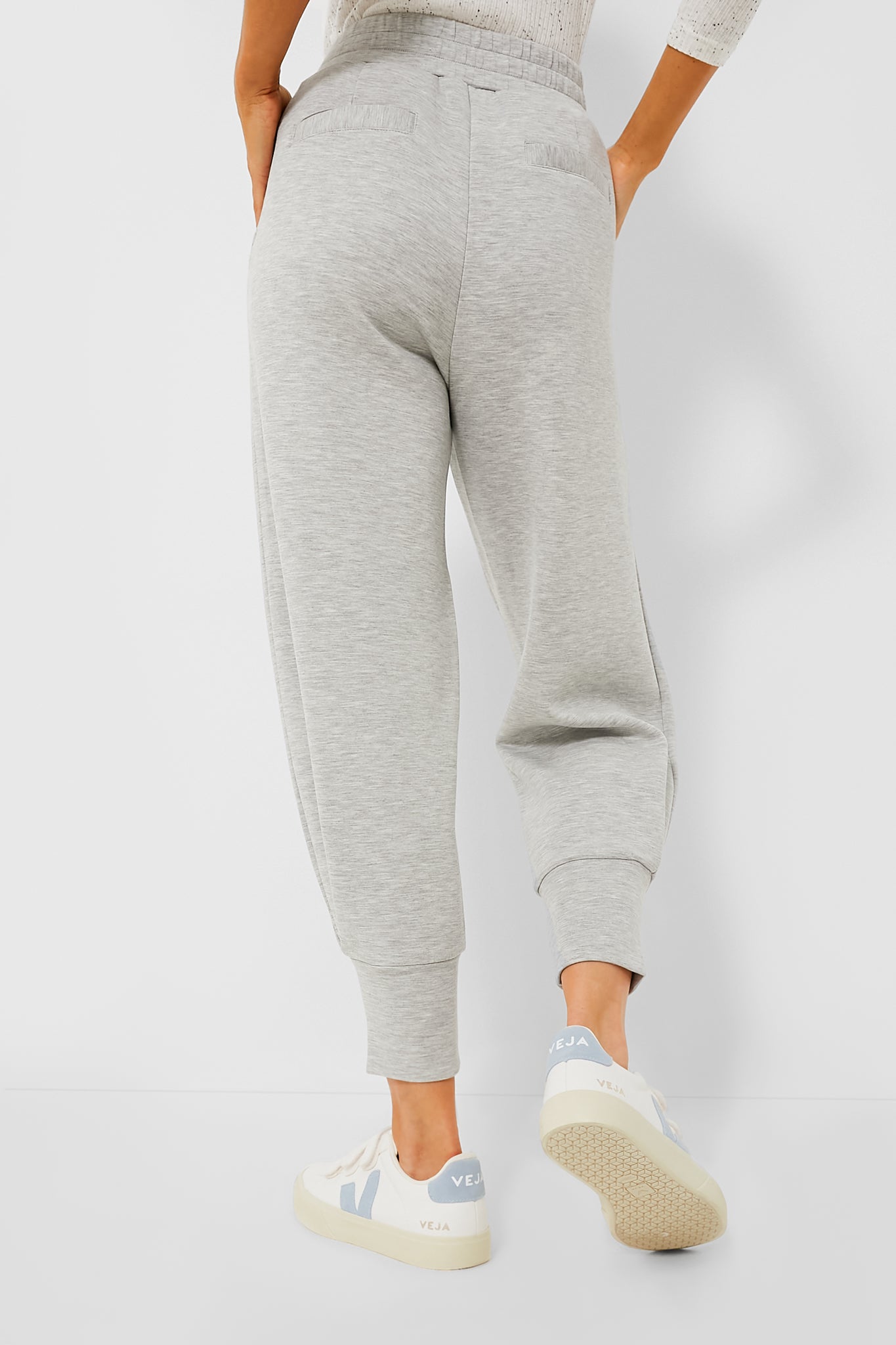 Grey Marl The Relaxed Pant 25-Charming Tale Store