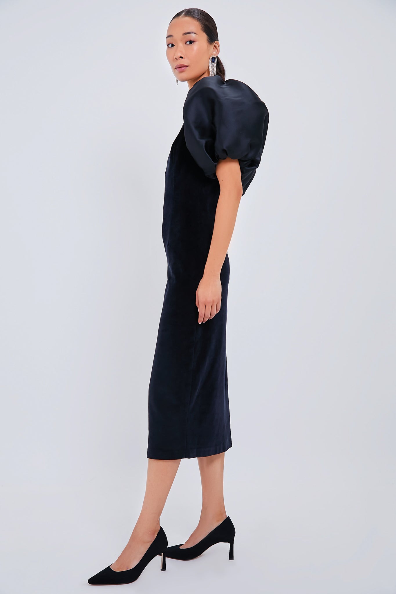 Dazzlin Blue Irving Earrings-Charming Tale Store