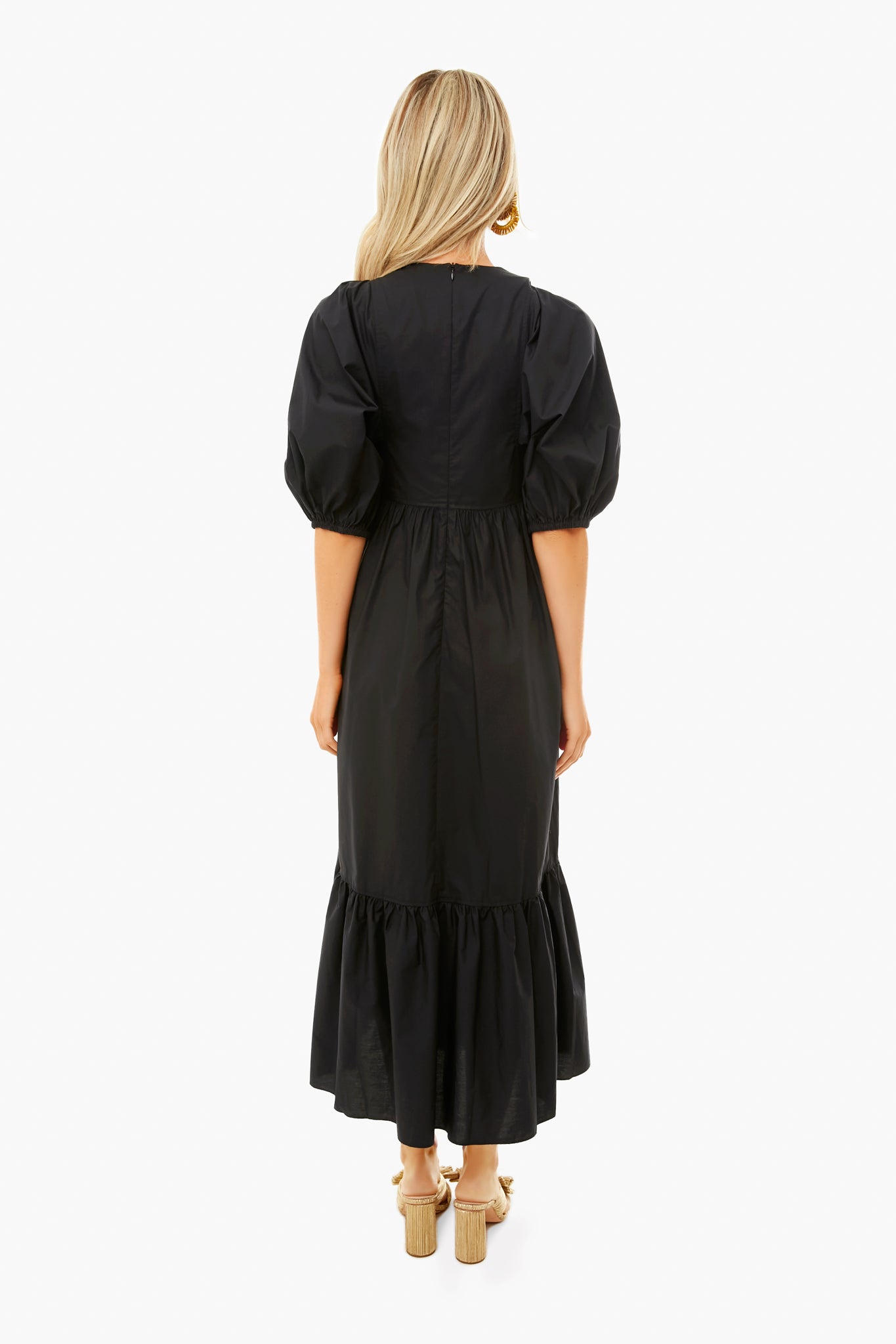 Onyx Palmer Dress-Charming Tale Store