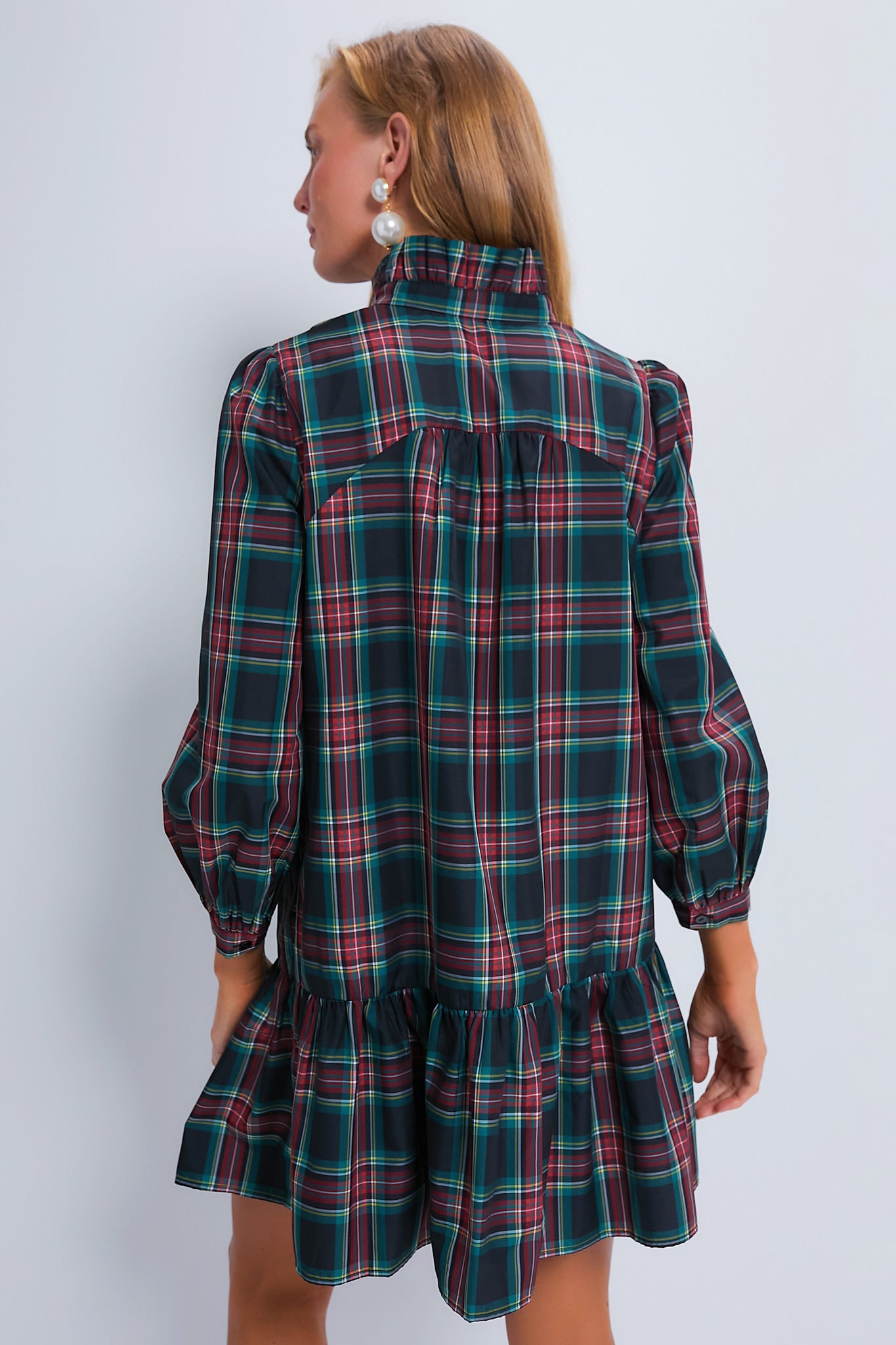 Highland Tartan Palmerston Dress-Charming Tale Store