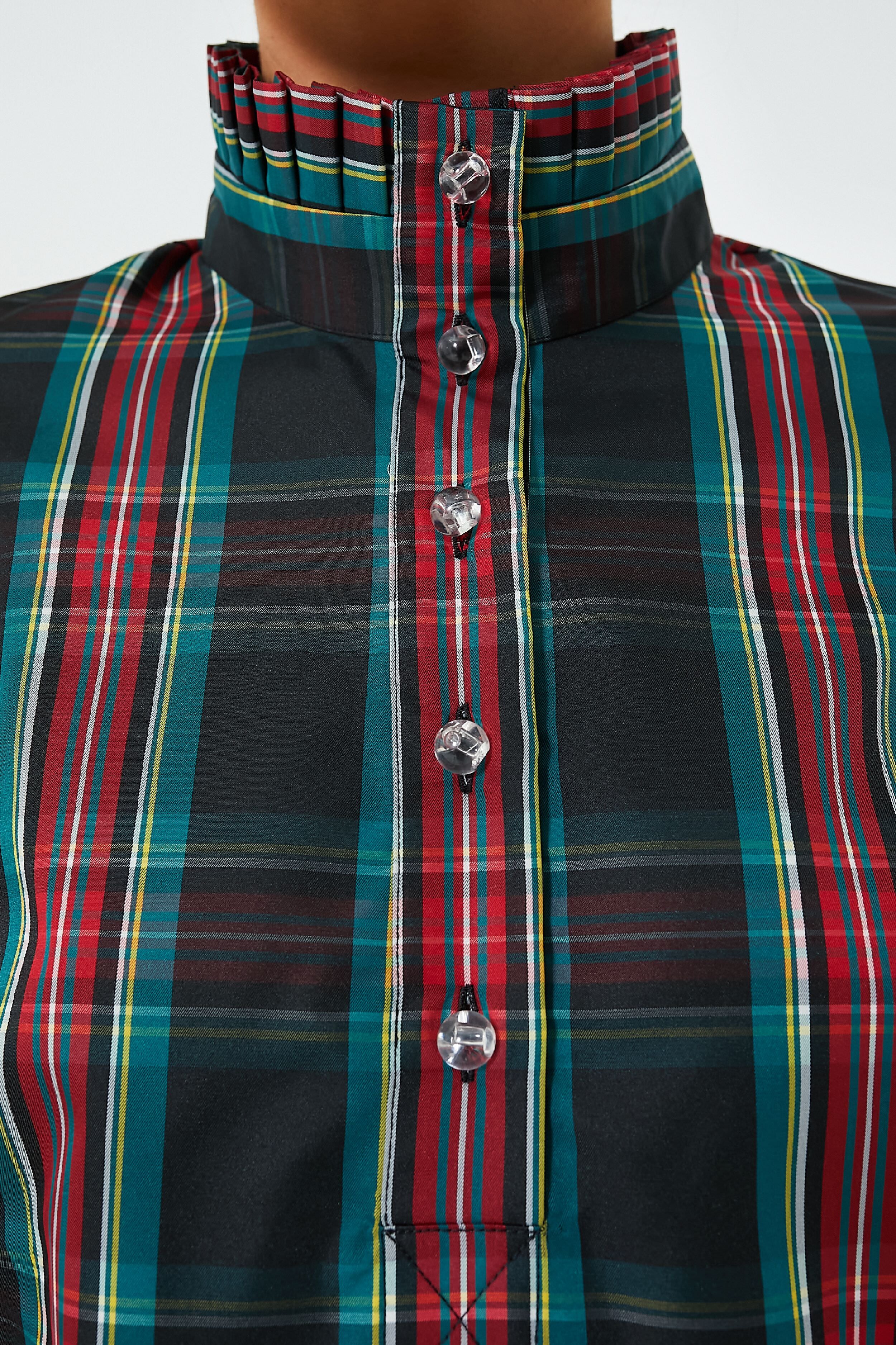 Highland Tartan Demy Dress-Charming Tale Store