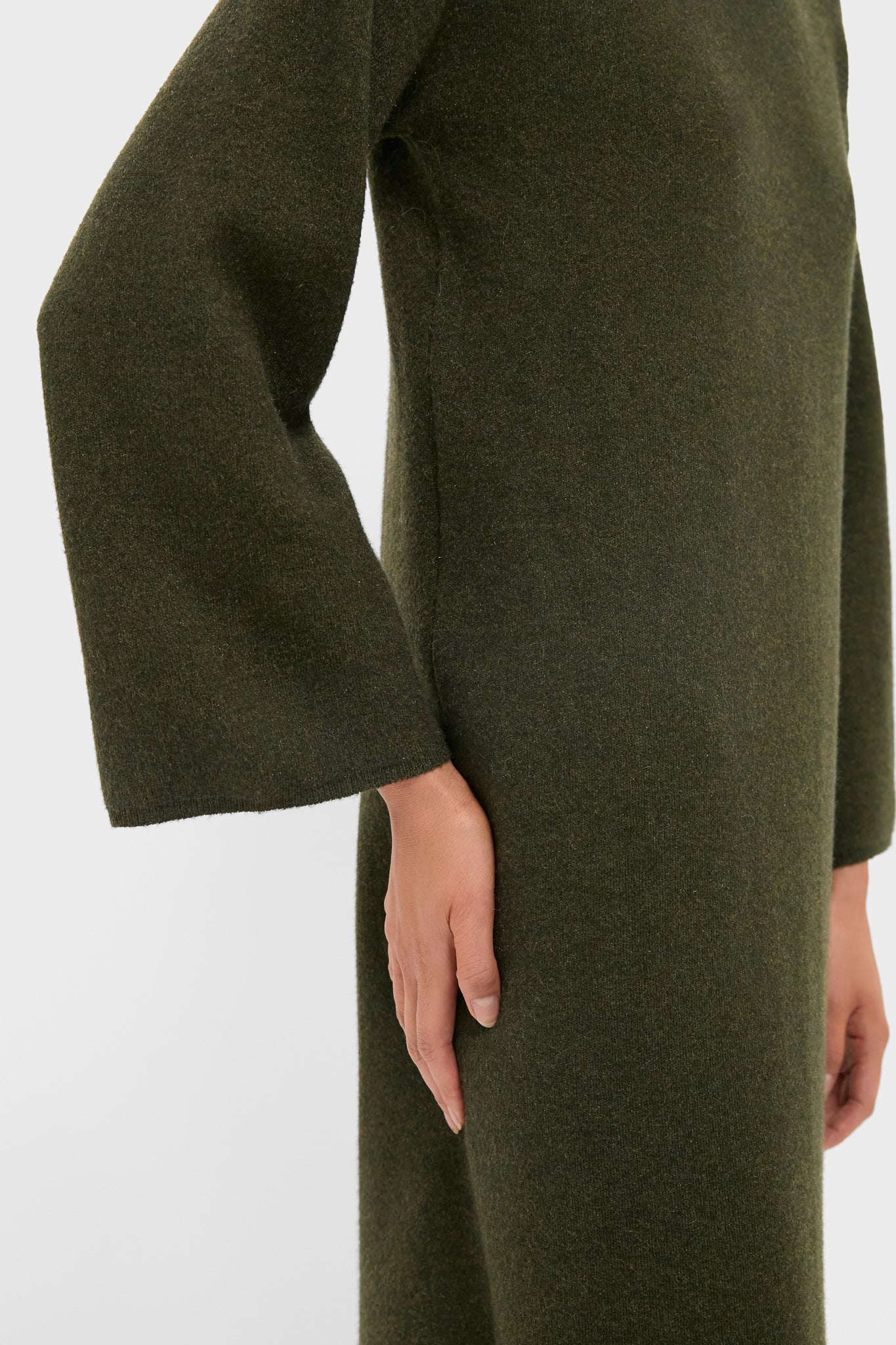 Olive Vivianne Midi Dress-Charming Tale Store