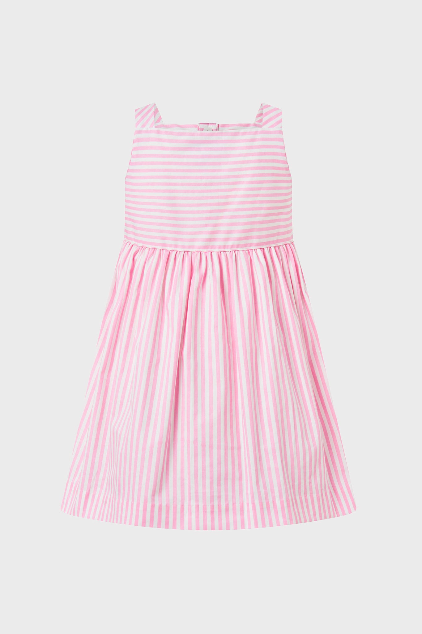Striped Button-Front Sun Dress-Charming Tale Store