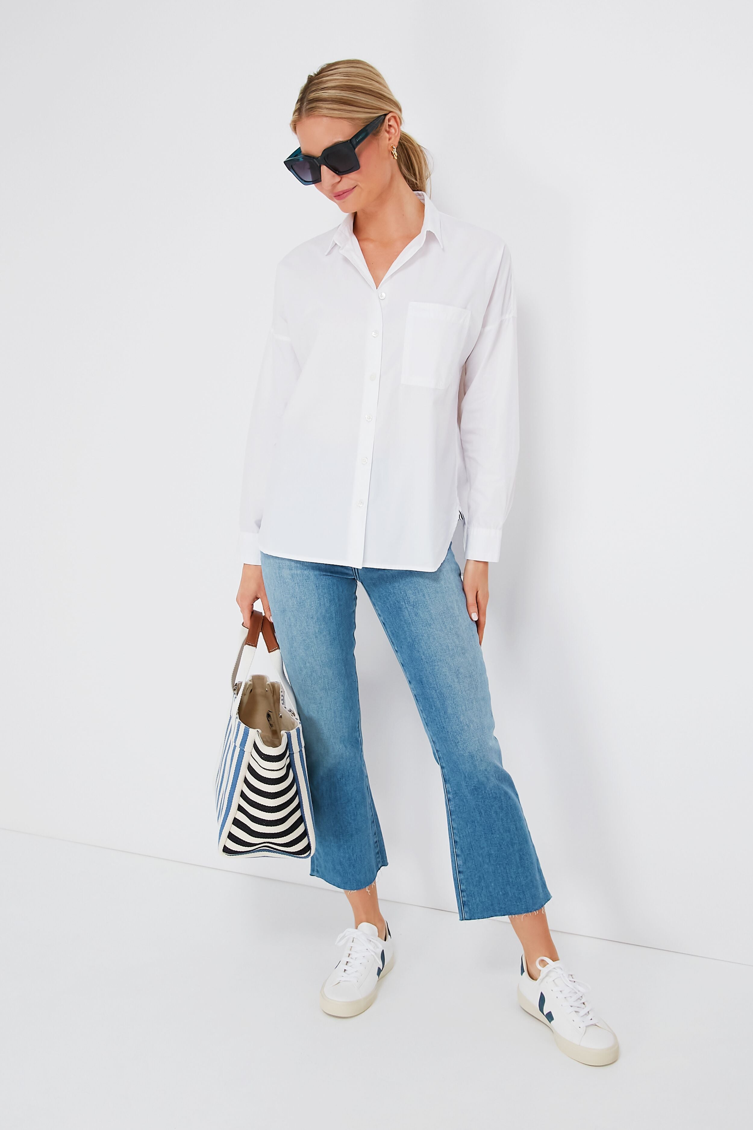 Extra-White California Campo Sneakers-Charming Tale Store