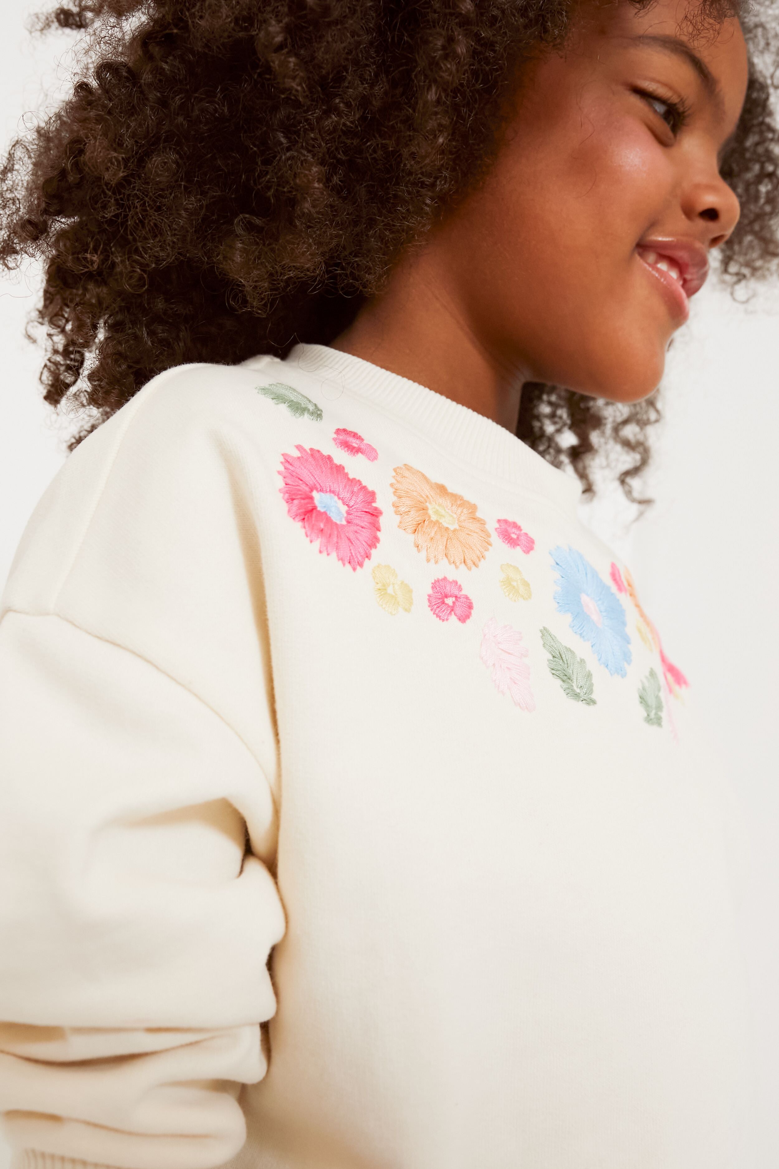 Cream Rosalia Sweatshirt-Charming Tale Store