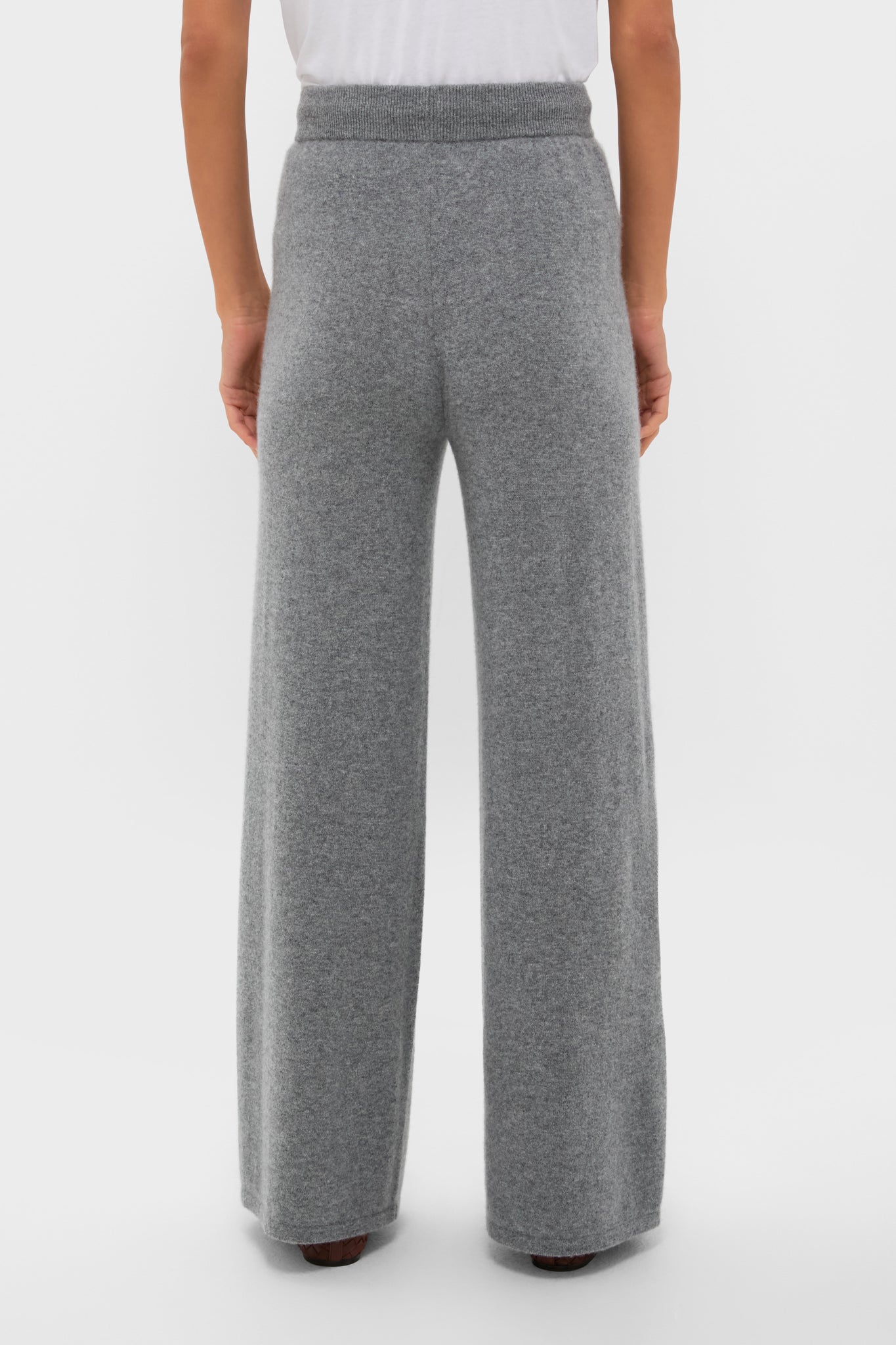 Shadow Gray Cashmere Jane Pant-Charming Tale Store
