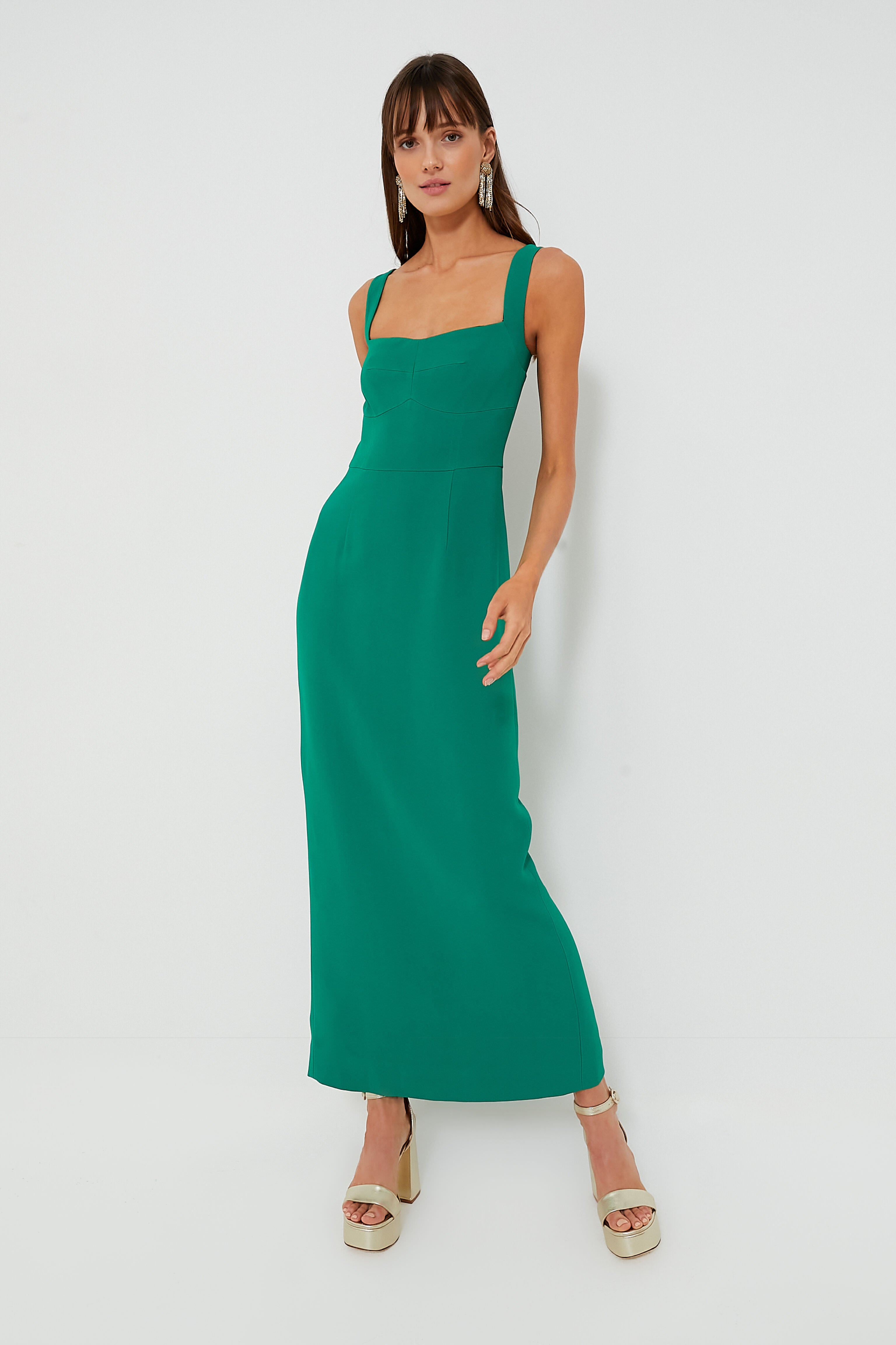 Emerald Green Rachel C Dress-Charming Tale Store