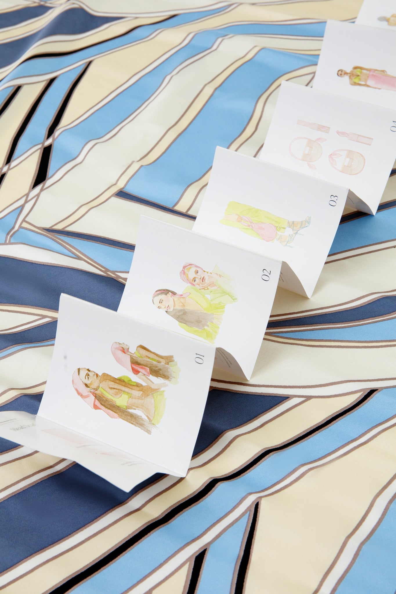 Blue Wave Gaia Scarf-Charming Tale Store