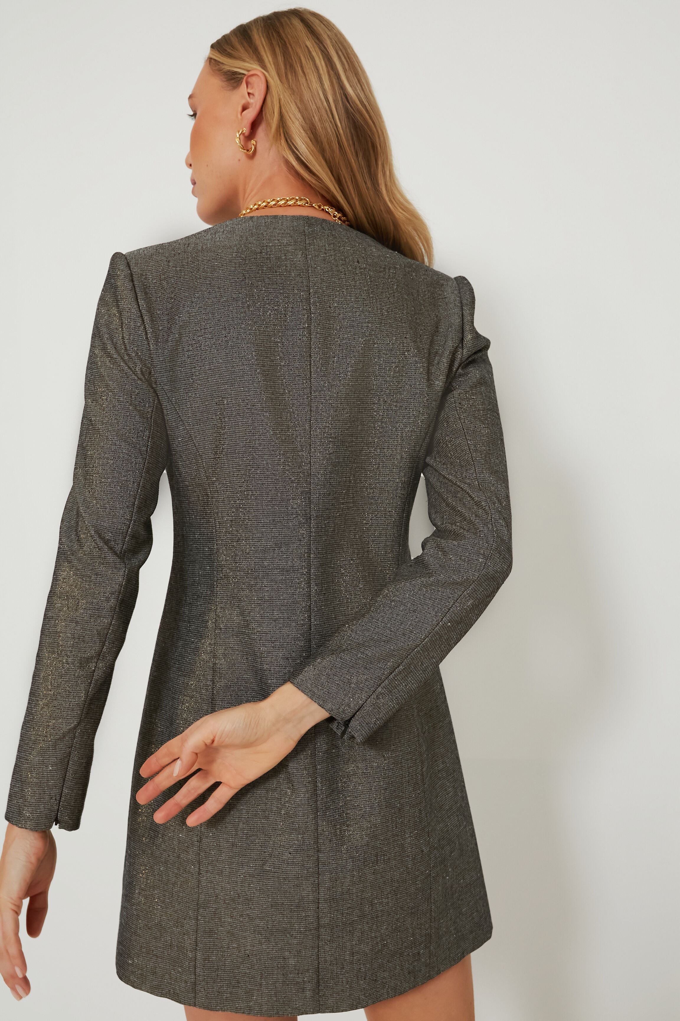 Coventry Metallic Keira Dress-Charming Tale Store