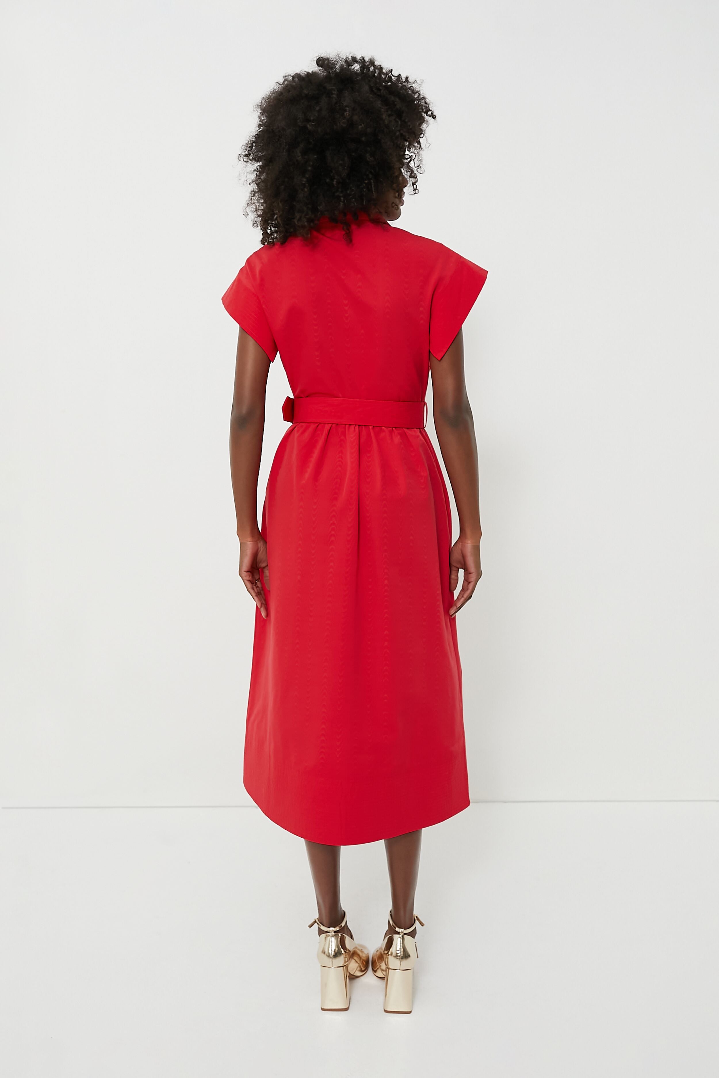Red Chloe Dress-Charming Tale Store