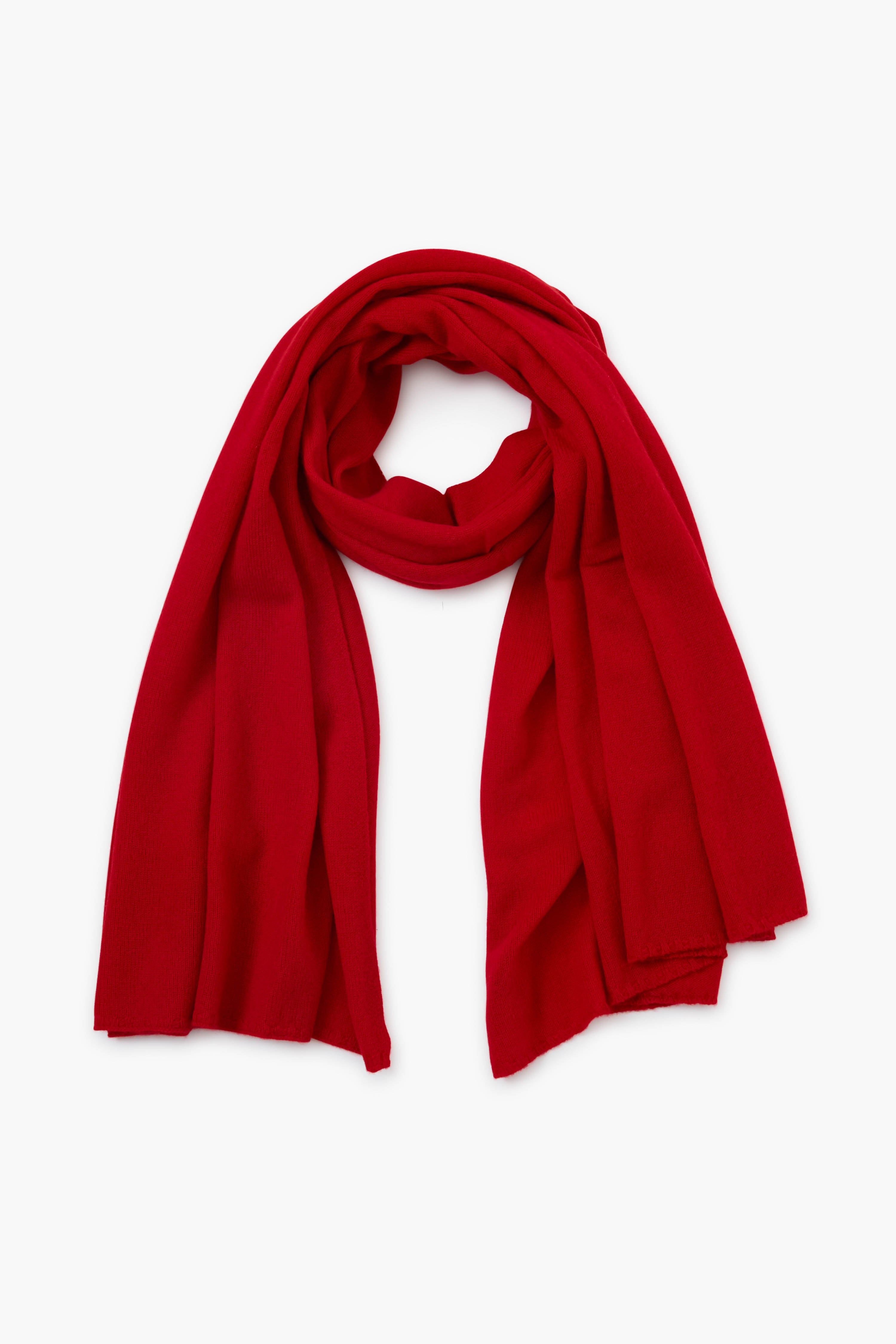 Exclusive Red Cashmere Travel Wrap-Charming Tale Store