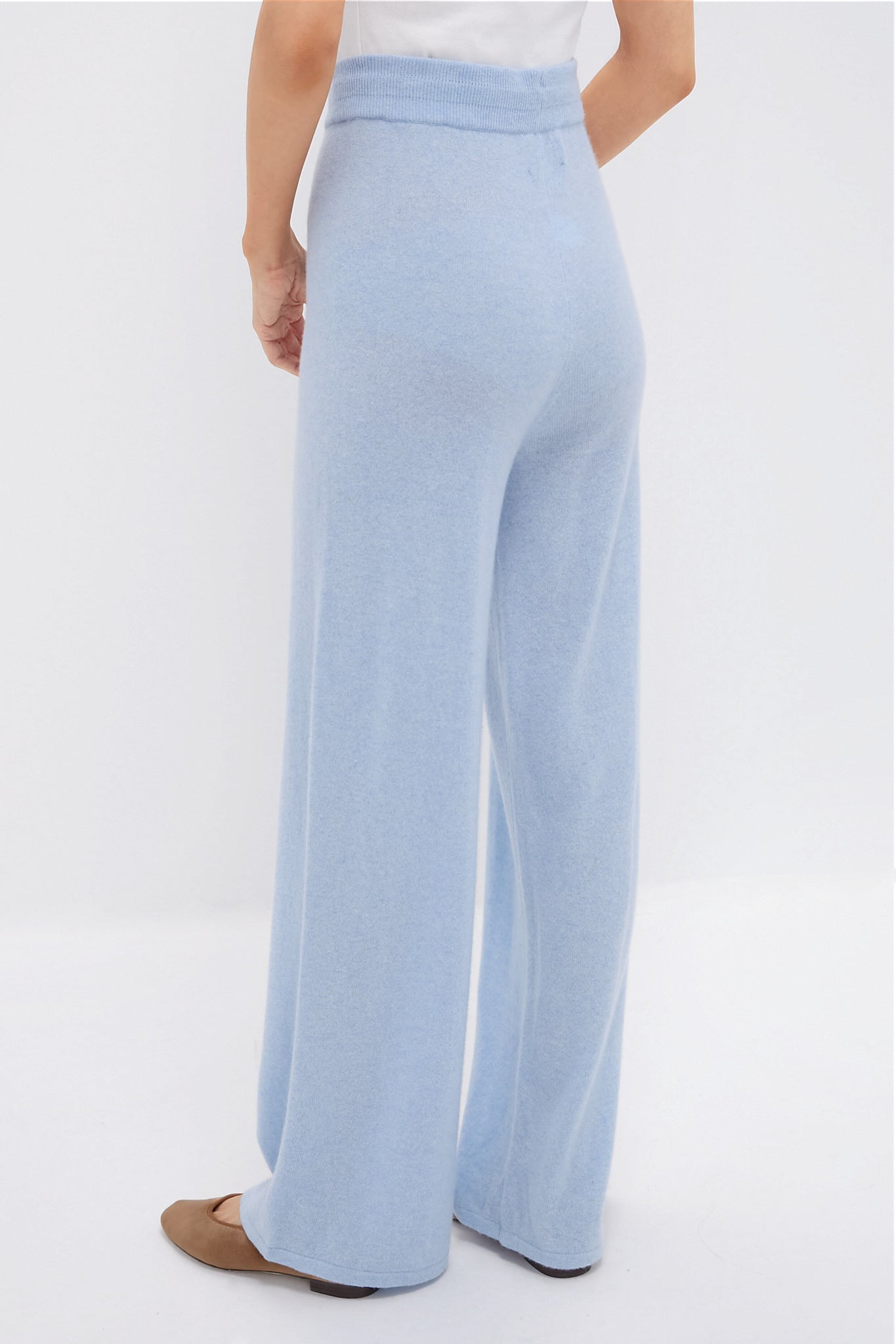 Ice Blue Cashmere Jane Pant-Charming Tale Store