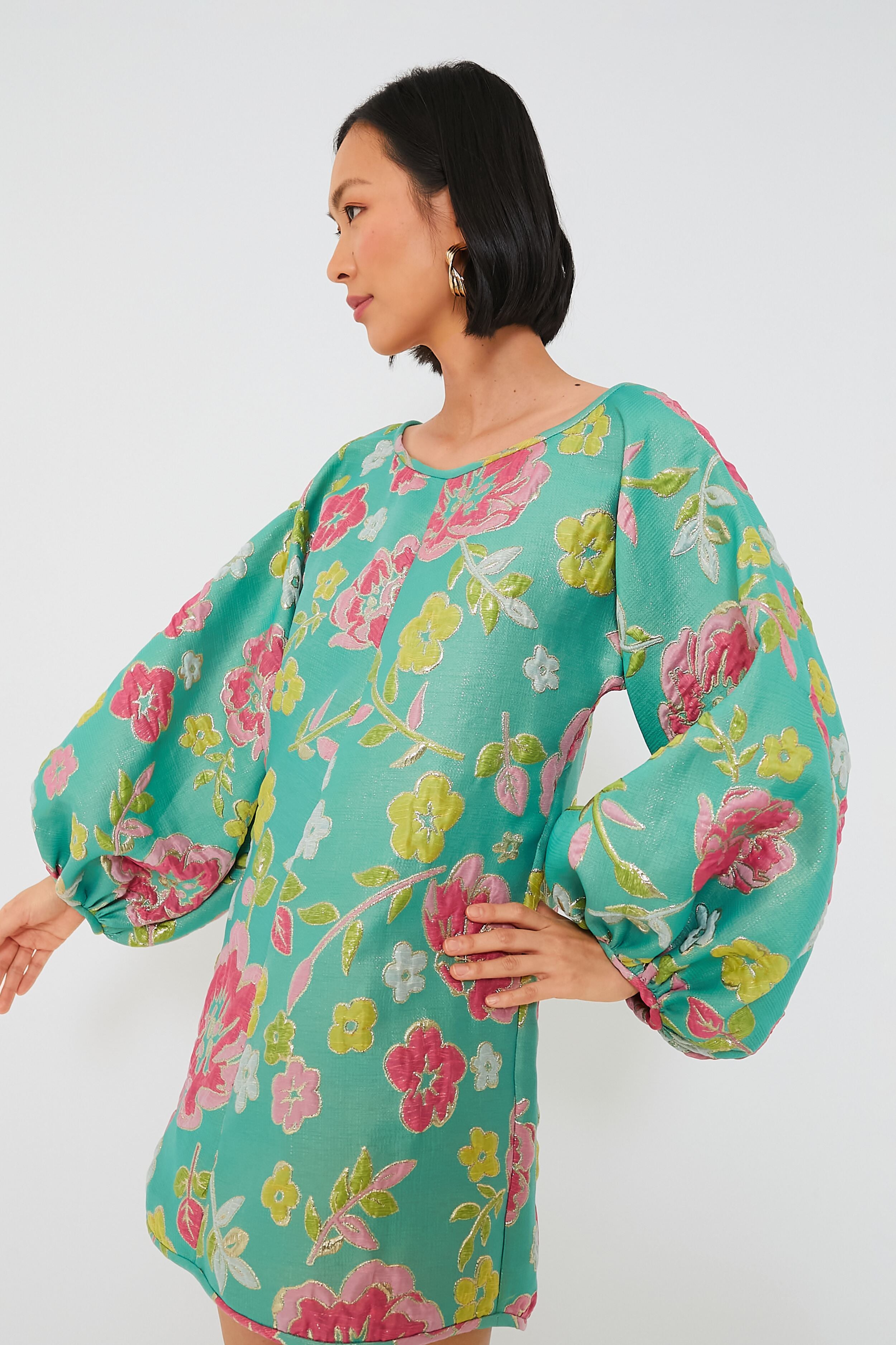 Green Slim Fit Good Luck Dress-Charming Tale Store