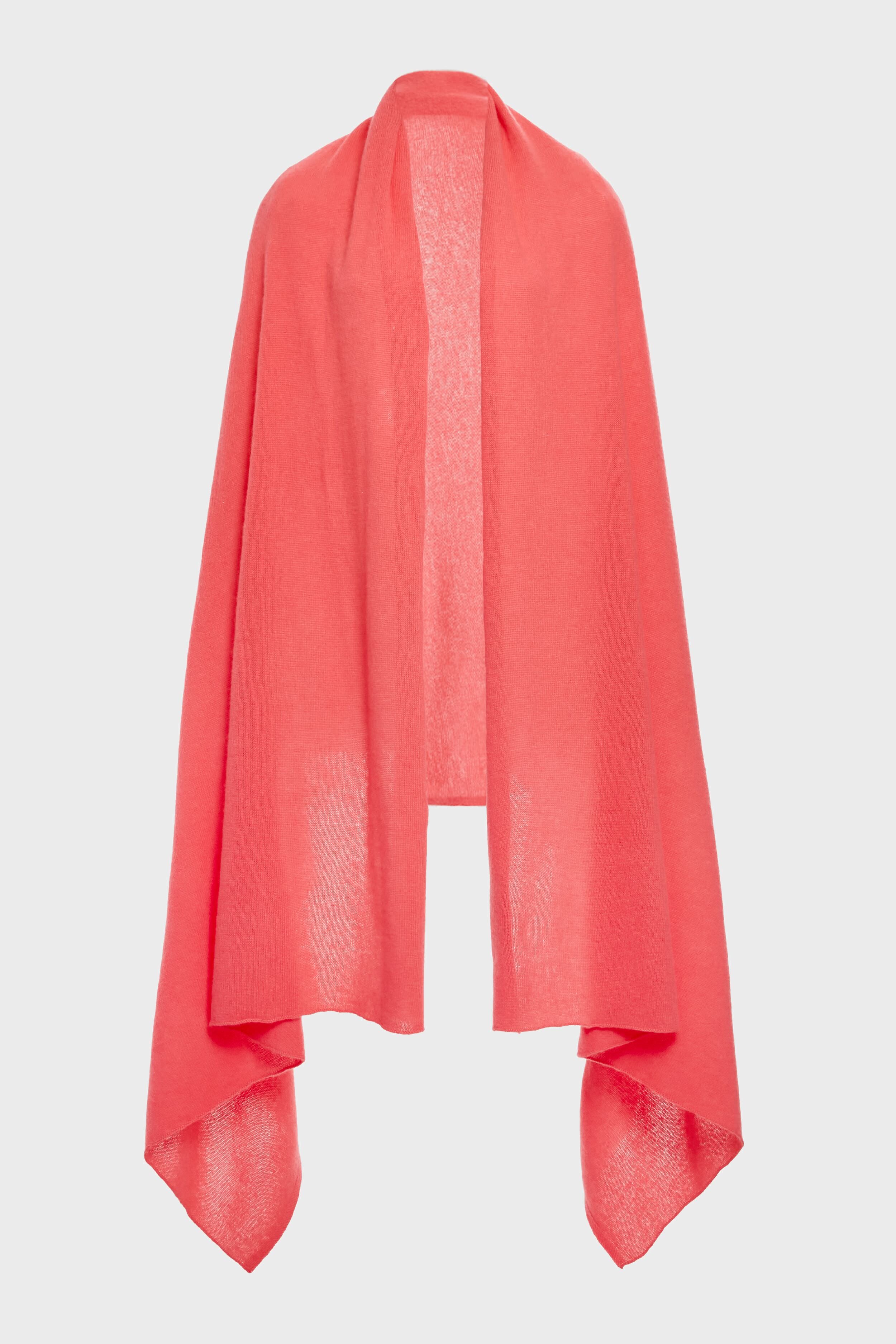 Gladiola Pink Cashmere Blanket Scarf-Charming Tale Store