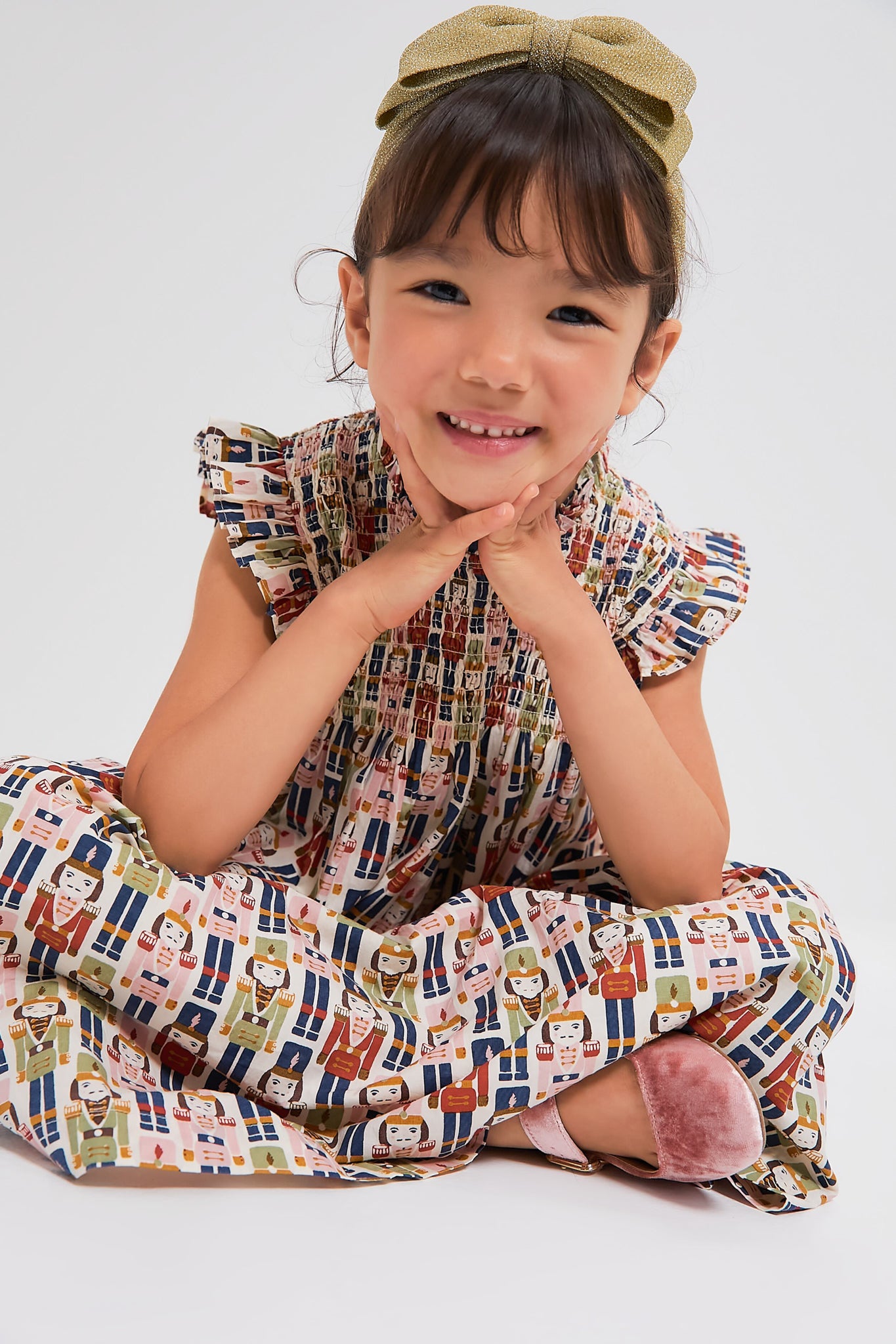 Vintage Nutcracker Stevie Dress-Charming Tale Store