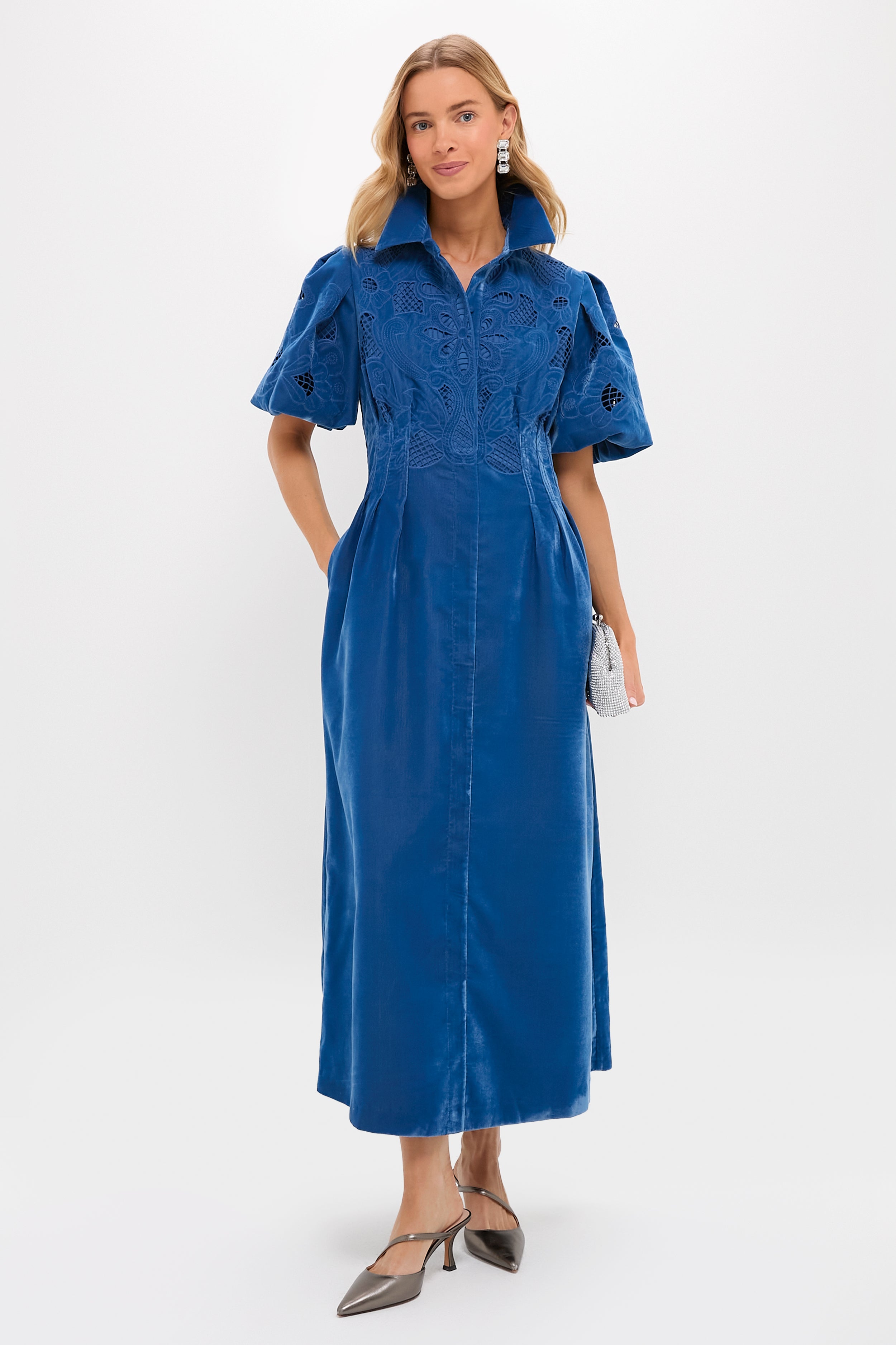 Gunmetal Leather Mimi Heels-Charming Tale Store