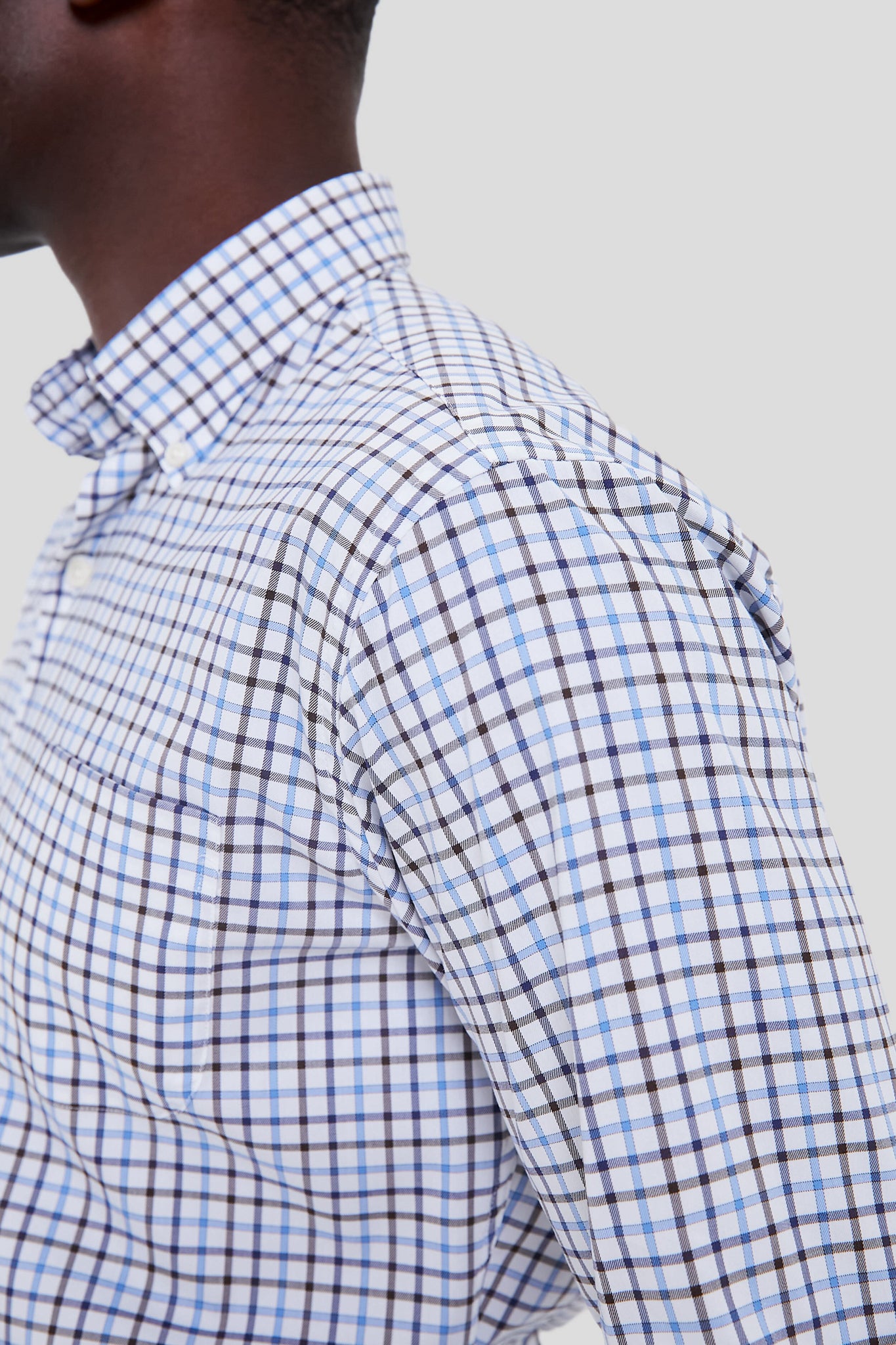 Regatta Blue Calgary Crown Cotton-Stretch Sport Shirt-Charming Tale Store