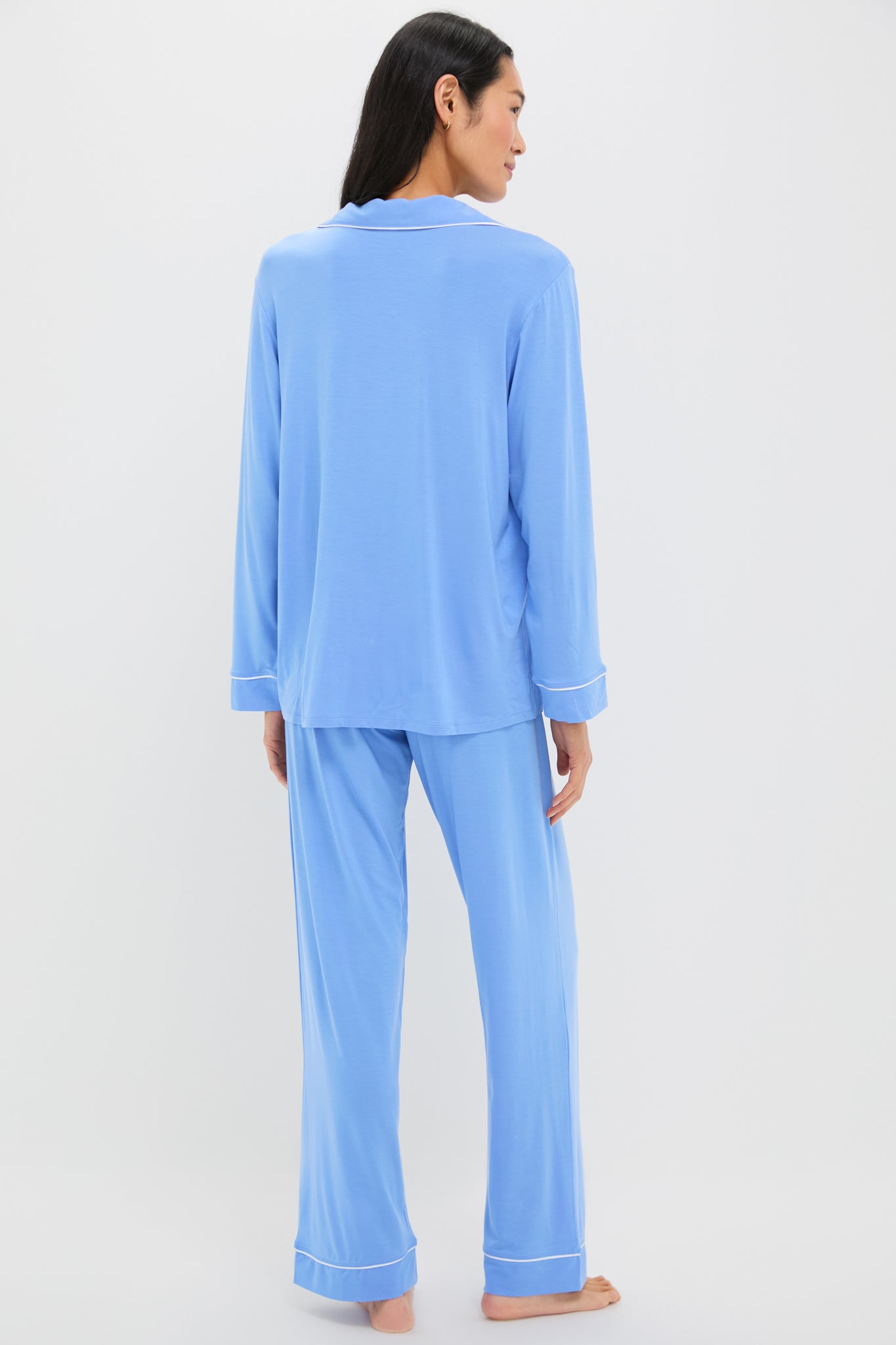 Cornflower Gisele Long PJ Set-Charming Tale Store