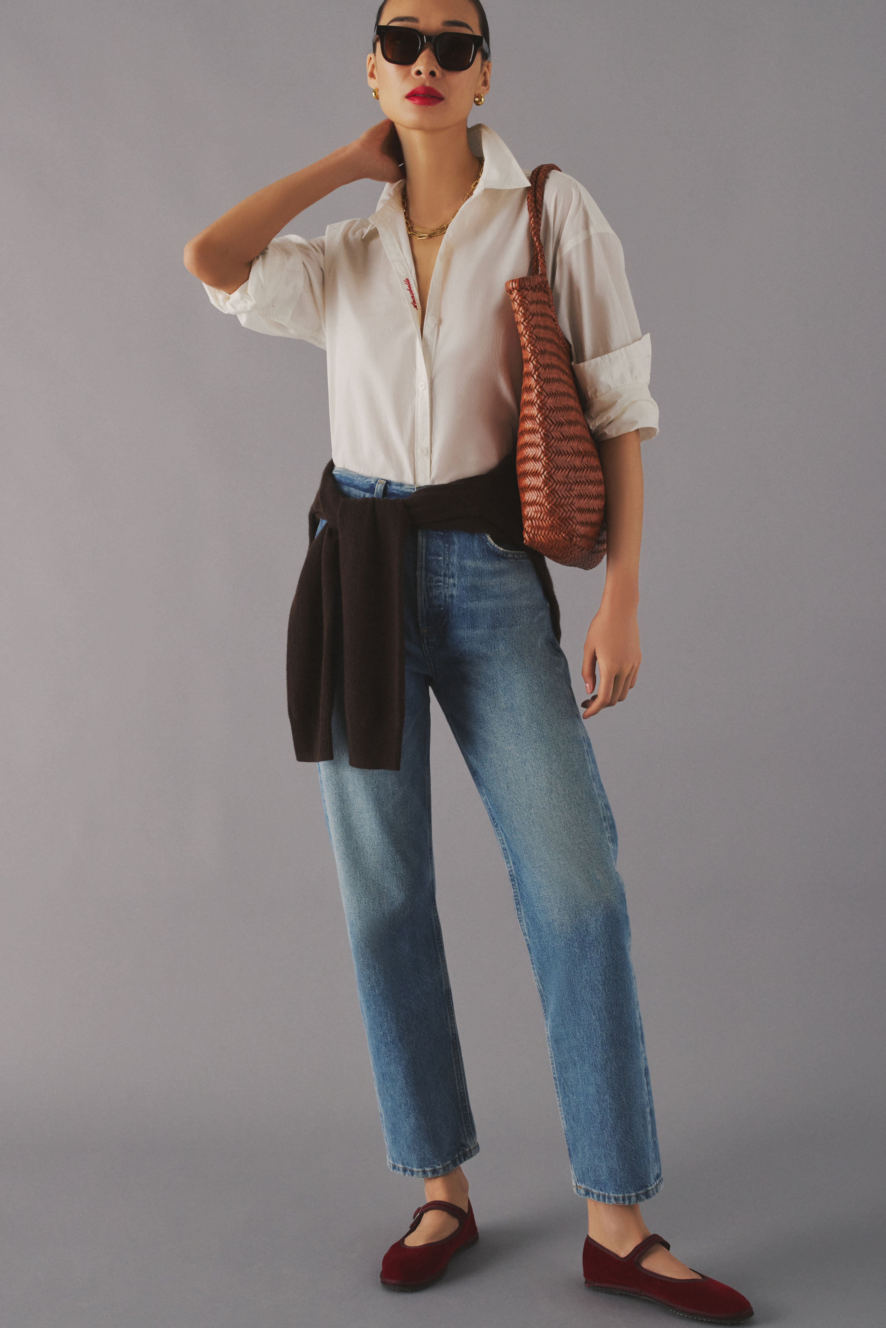 Perri Blaine High Rise Straight-Charming Tale Store