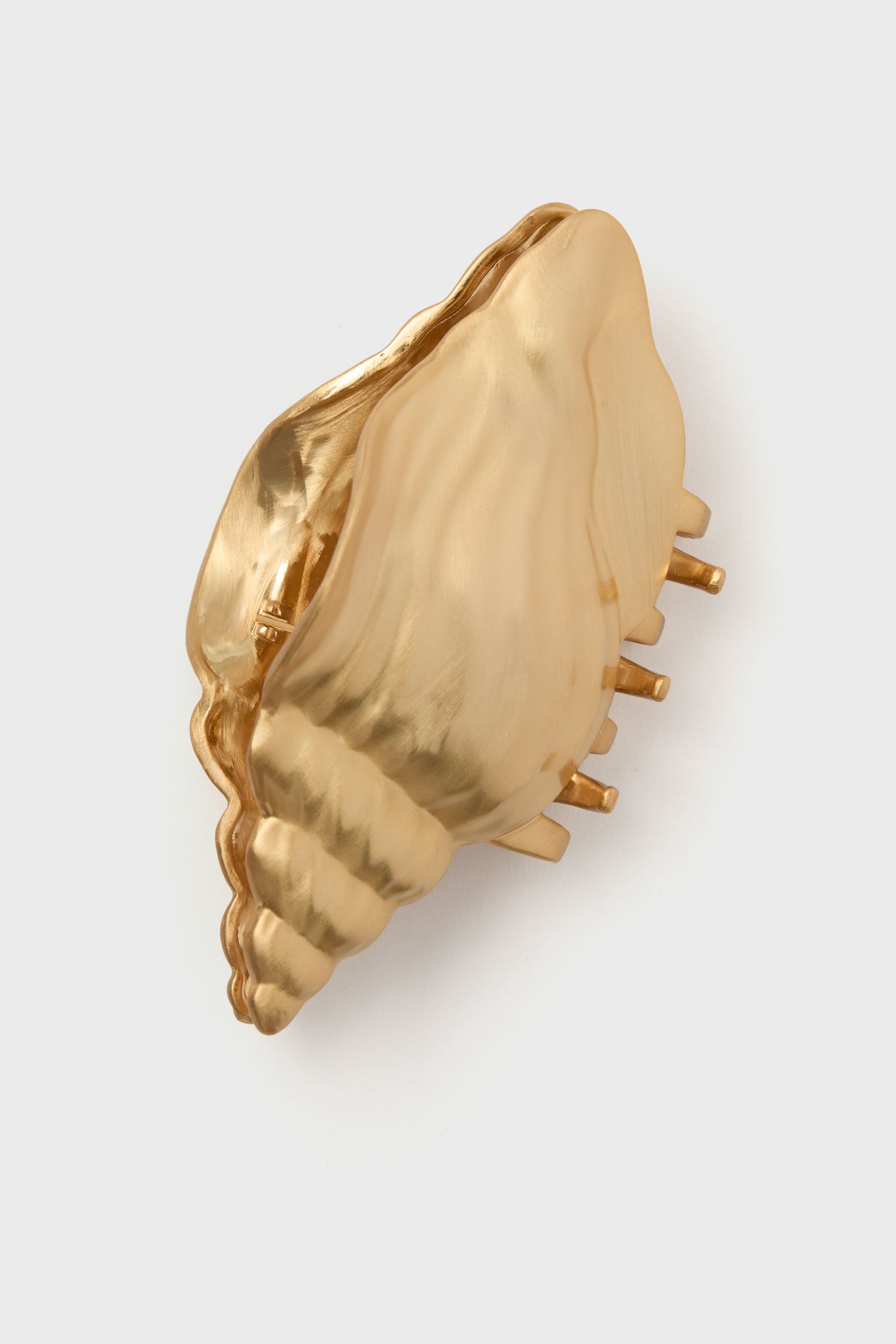 Brushed Brass Camilla Hair Clip-Charming Tale Store