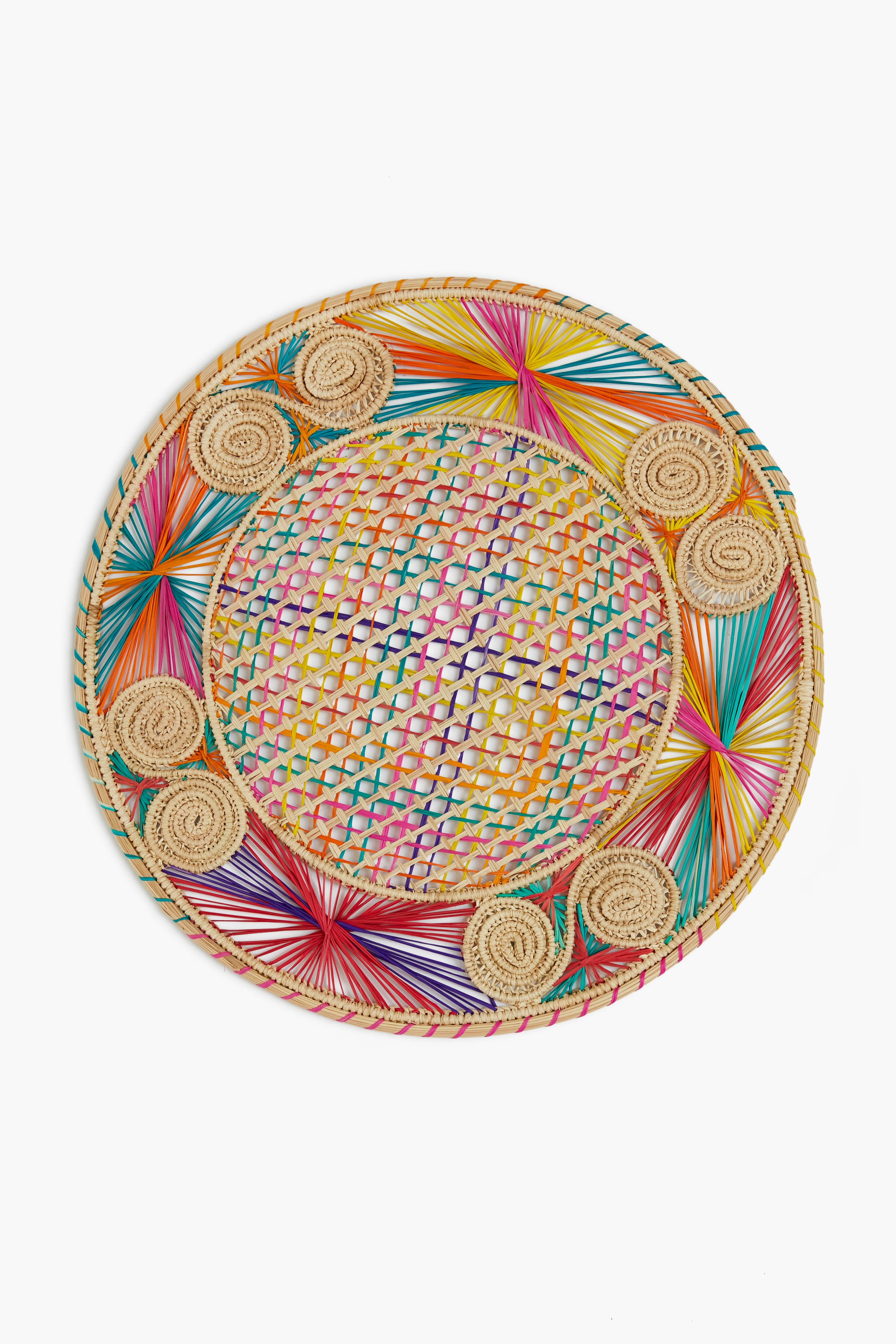 Caracol Multi Placemat Set of 4-Charming Tale Store