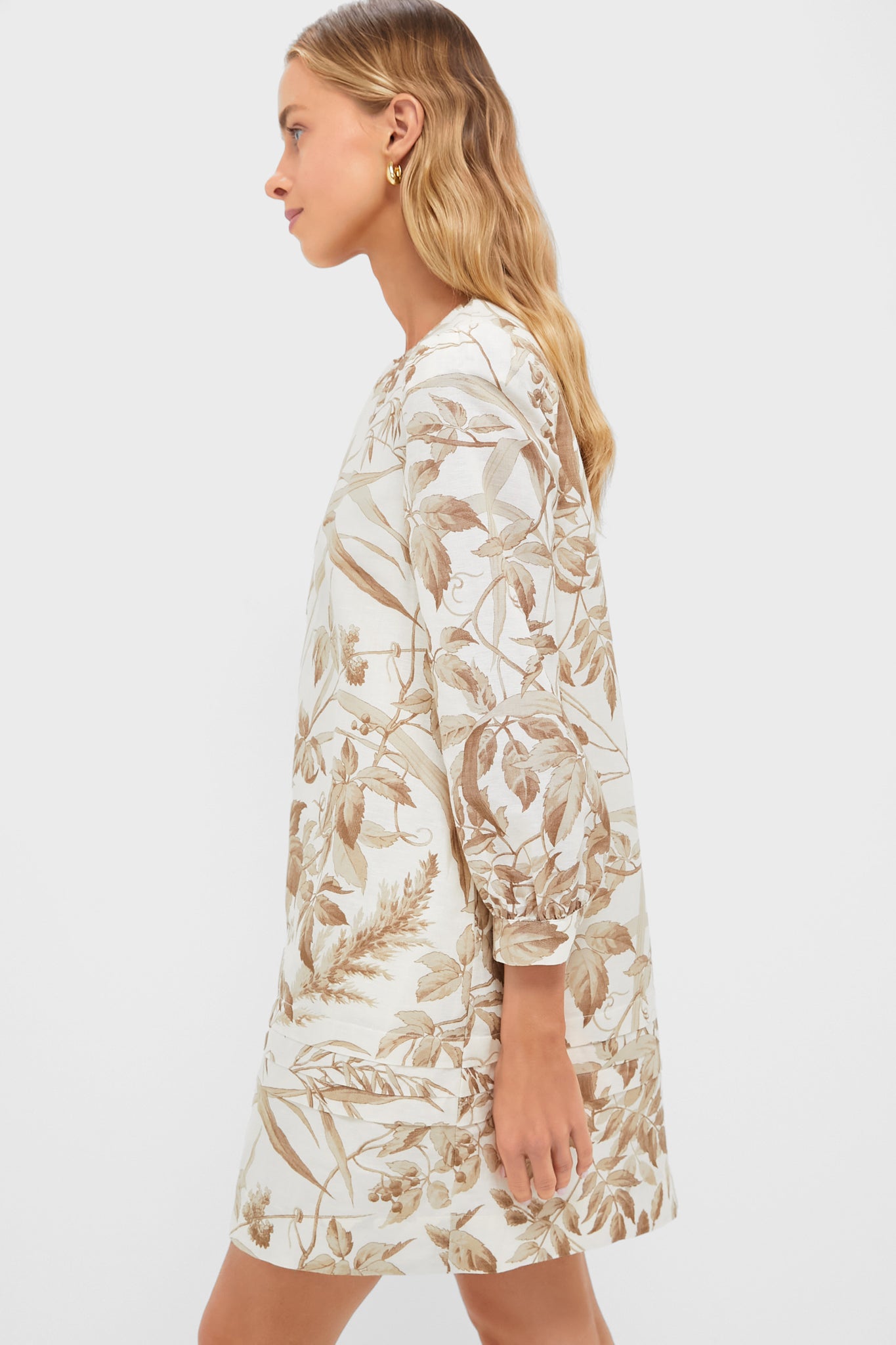 Dune Breeze Cotton Linen Hazel Dress-Charming Tale Store