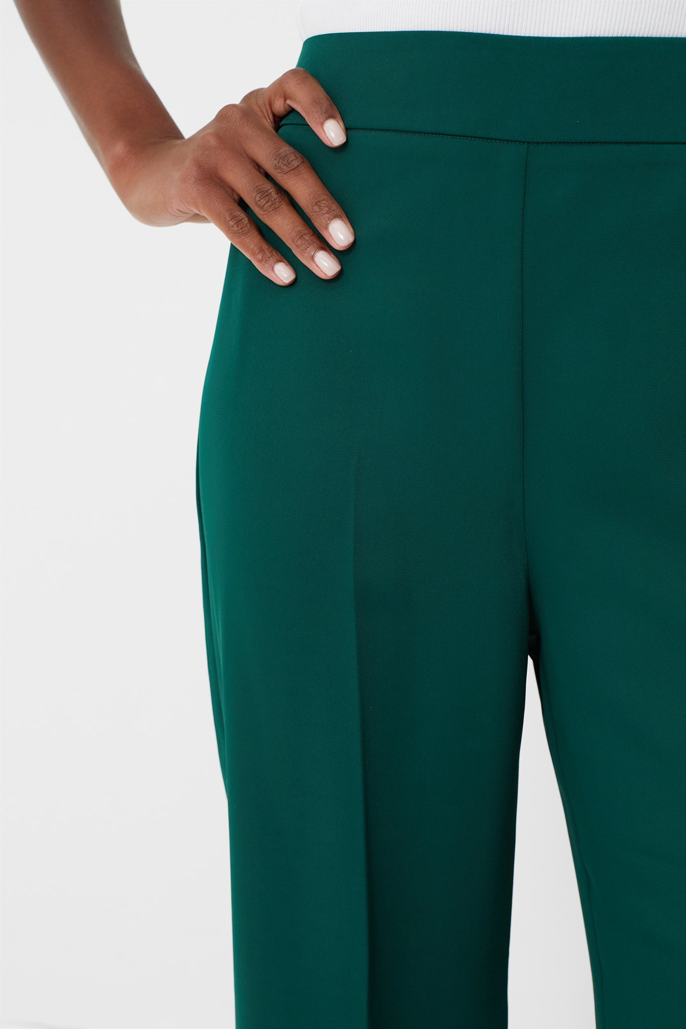 Deep Green Erin Pants-Charming Tale Store