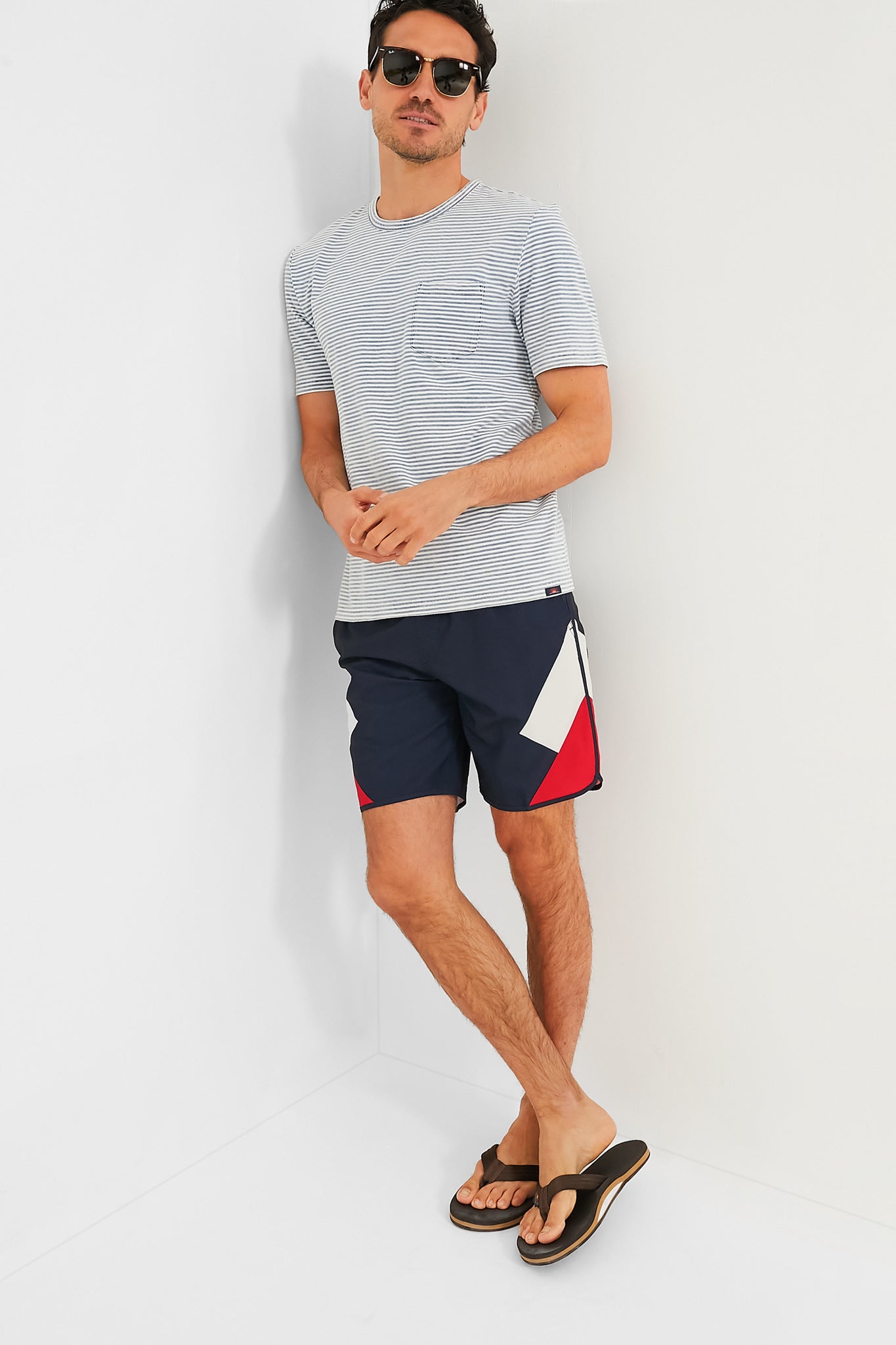 Red MC Anchor Trunks-Charming Tale Store