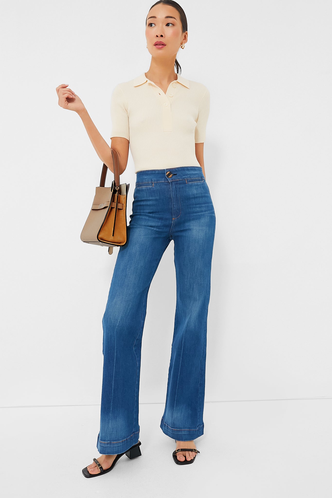 Dark Sand Lee Radziwill Small Double Bag-Charming Tale Store