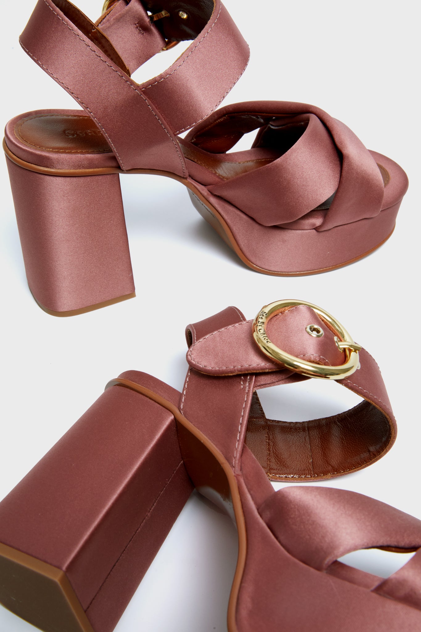 Dark Pink Lyna Heels-Charming Tale Store