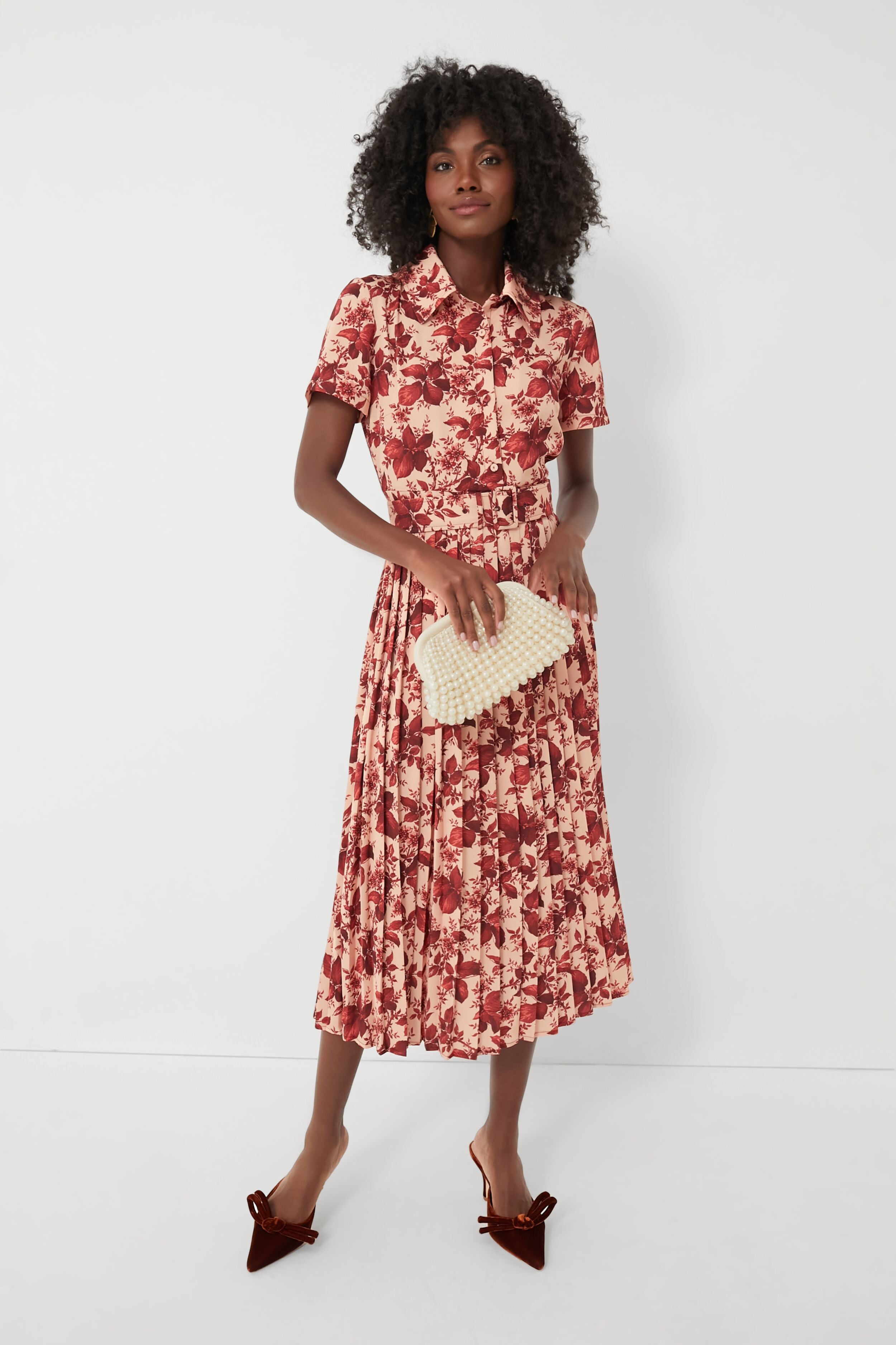 Flowering Dogwood Azzurra Dress-Charming Tale Store
