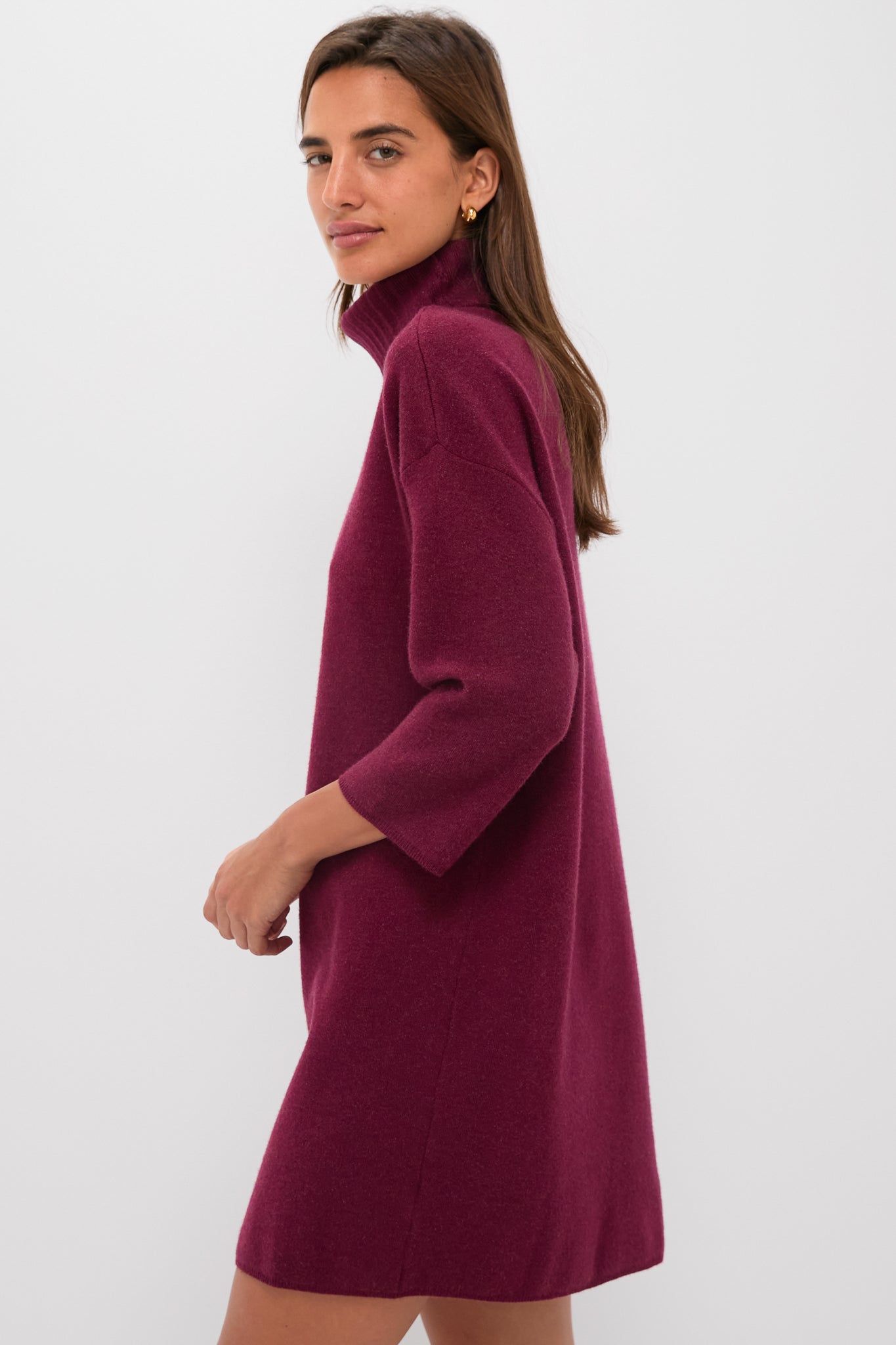 Cranberry Vivianne Dress-Charming Tale Store